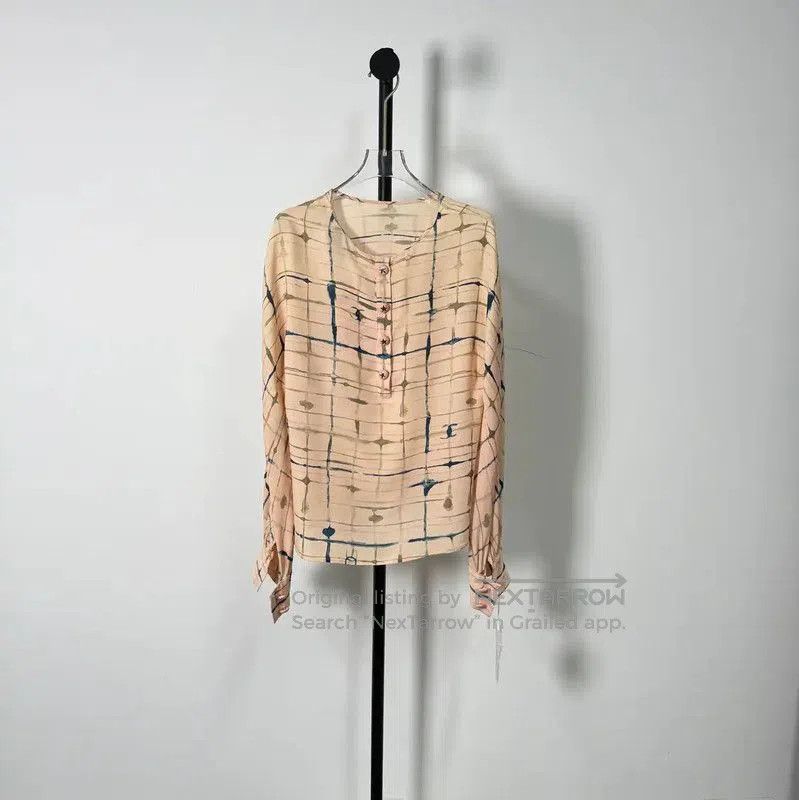 Chanel Chanel Multicolor Silk Women's Shirt . Size S / US 4 / IT 40 - 1 Thumbnail