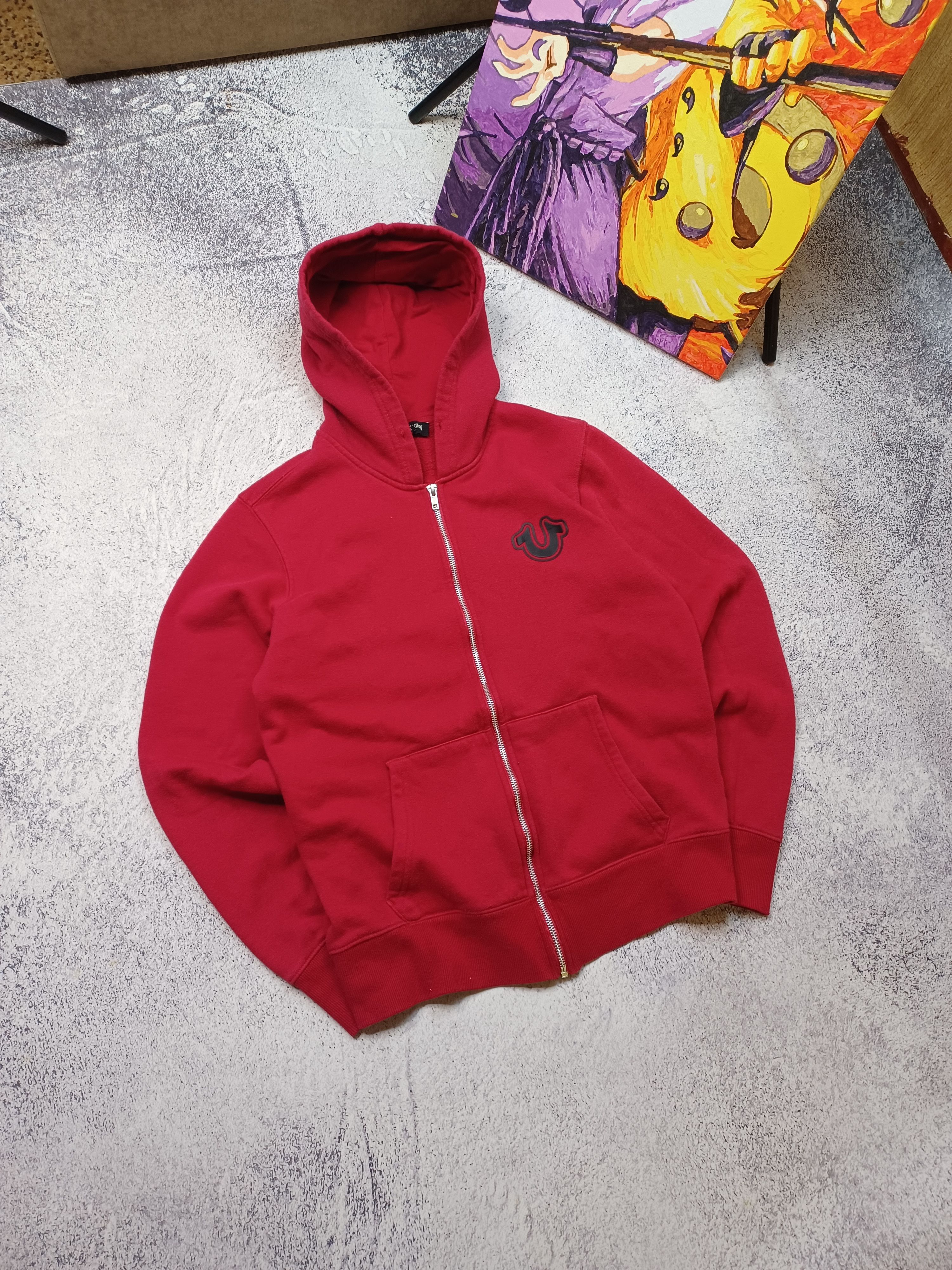 Japanese Brand × True Religion × Vintage y2k True Religion Women Zip Up Hoodie Size S / US 4 / IT 40 - 1 Thumbnail