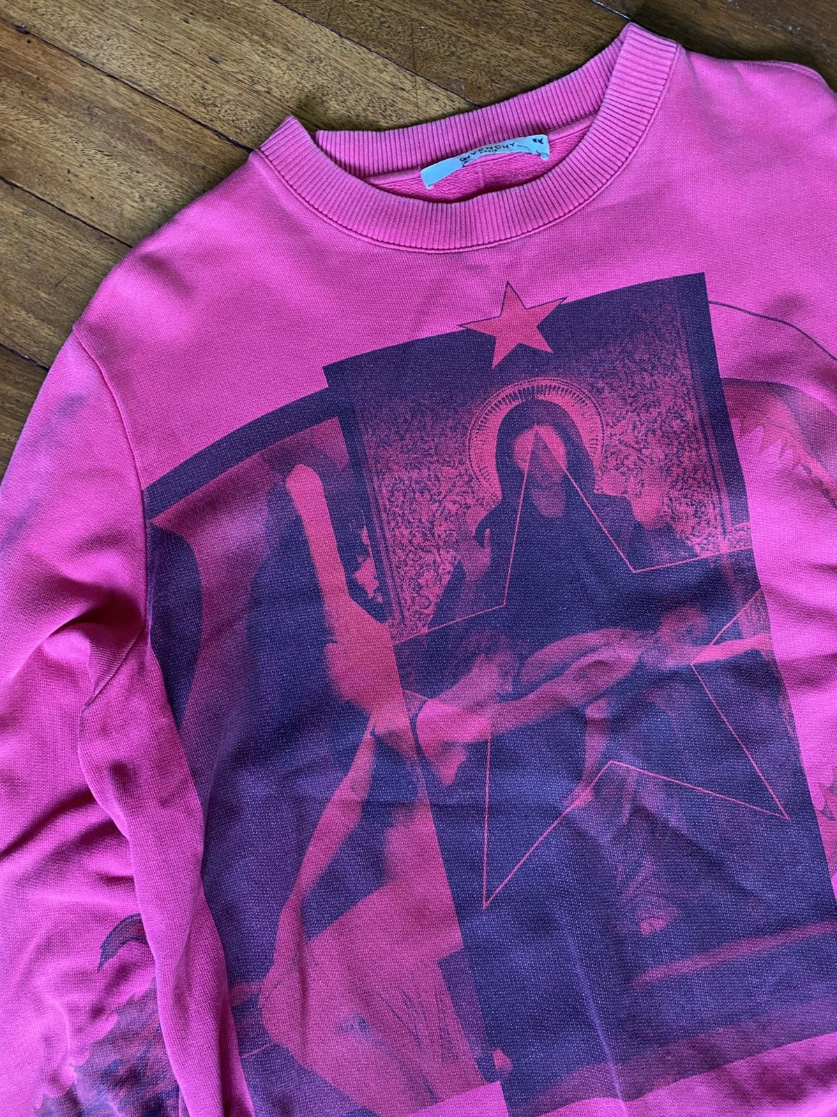Givenchy S/S 2013- Givenchy by RT- Printed Madonna Sweatshirt Size US M / EU 48-50 / 2 - 5 Thumbnail