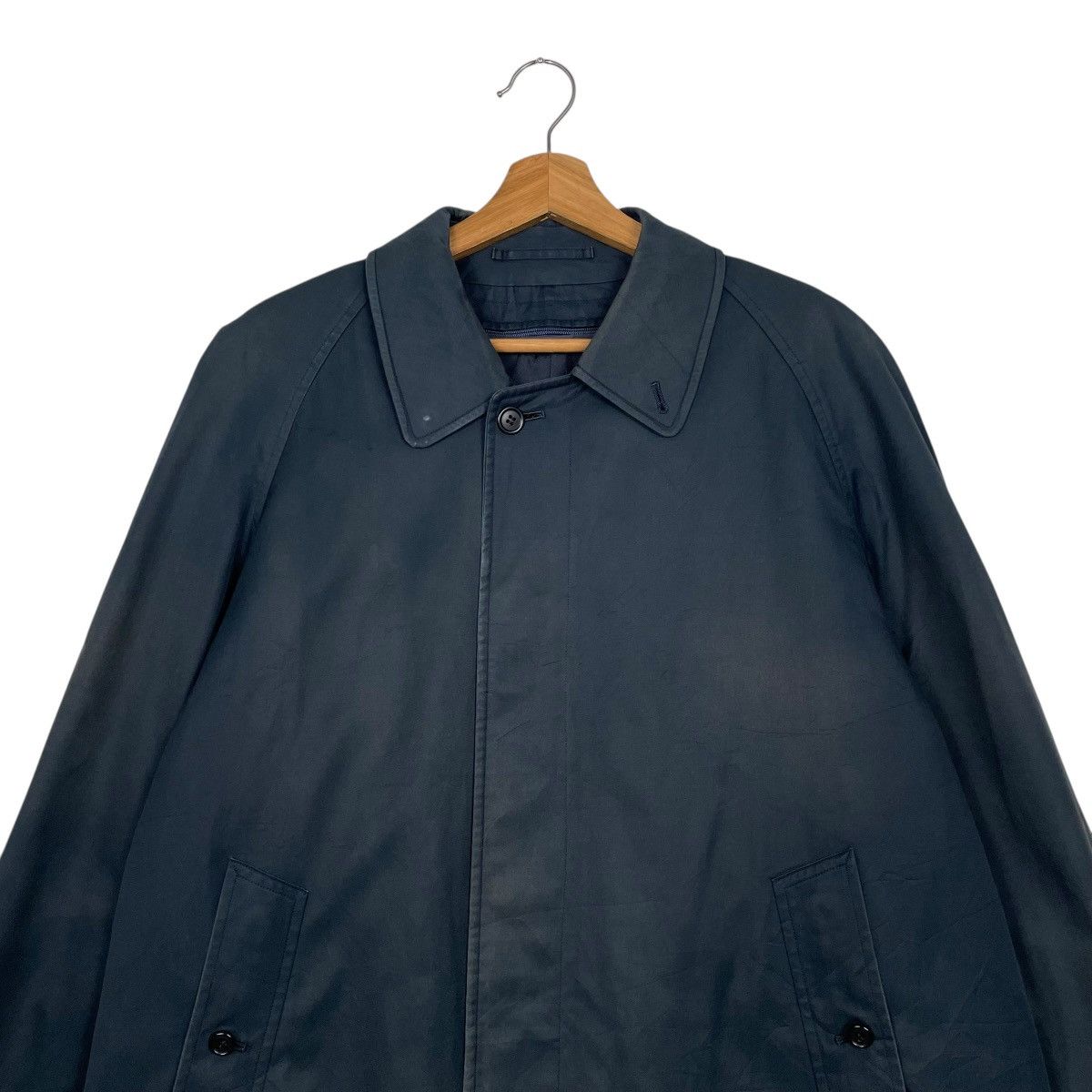 Burberry Vtg Burberrys Wool Trenchcoat Size US M / EU 48-50 / 2 - 2 Thumbnail