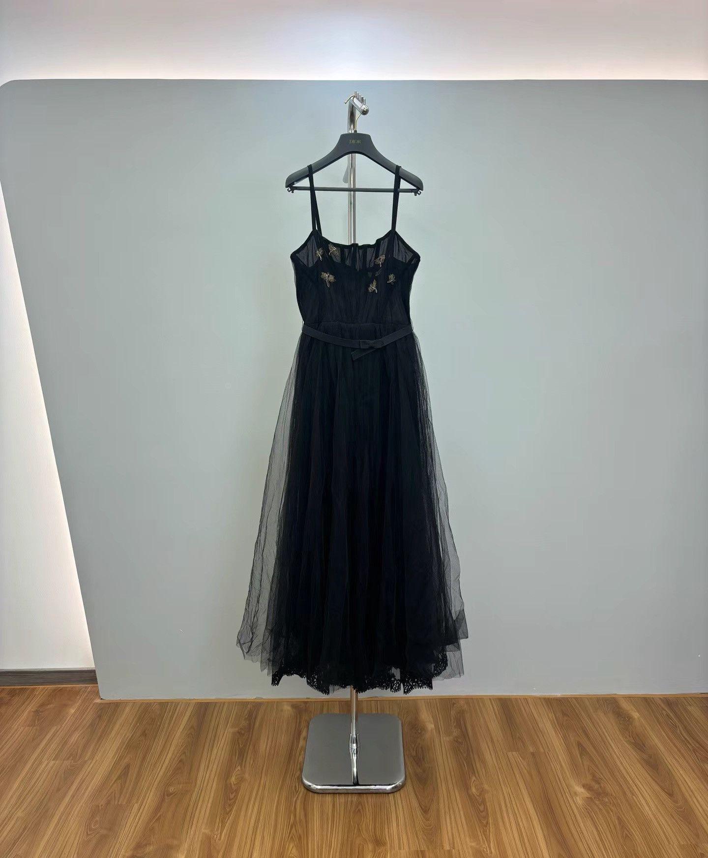 Dior Dior 2024 Dragonfly Crystal Camisole Gown K36 Size S / US 4 / IT 40 - 1 Thumbnail