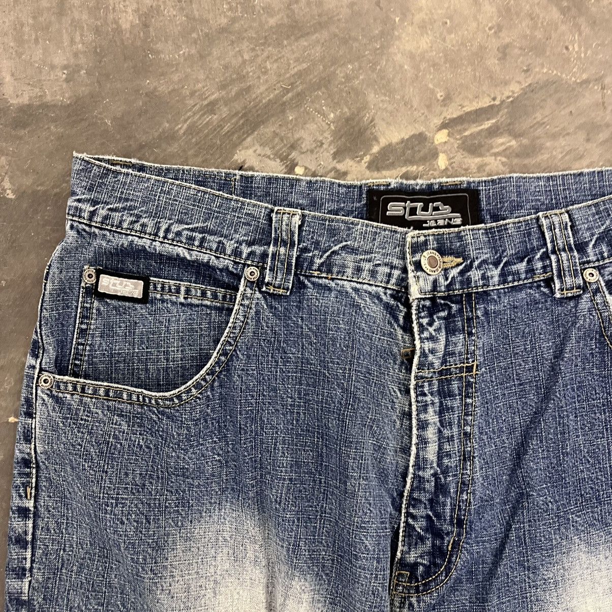 Southpole × Vintage Y2K SouthPole style "stub" jeans washed ULTRA BAGGY 38x34 Size US 38 / EU 54 - 4 Thumbnail