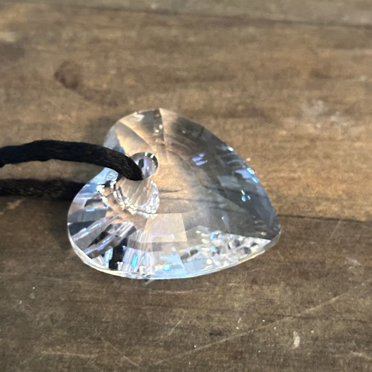 Swarovski Swarovski crystal heart pendant cord necklace Size ONE SIZE - 4 Thumbnail