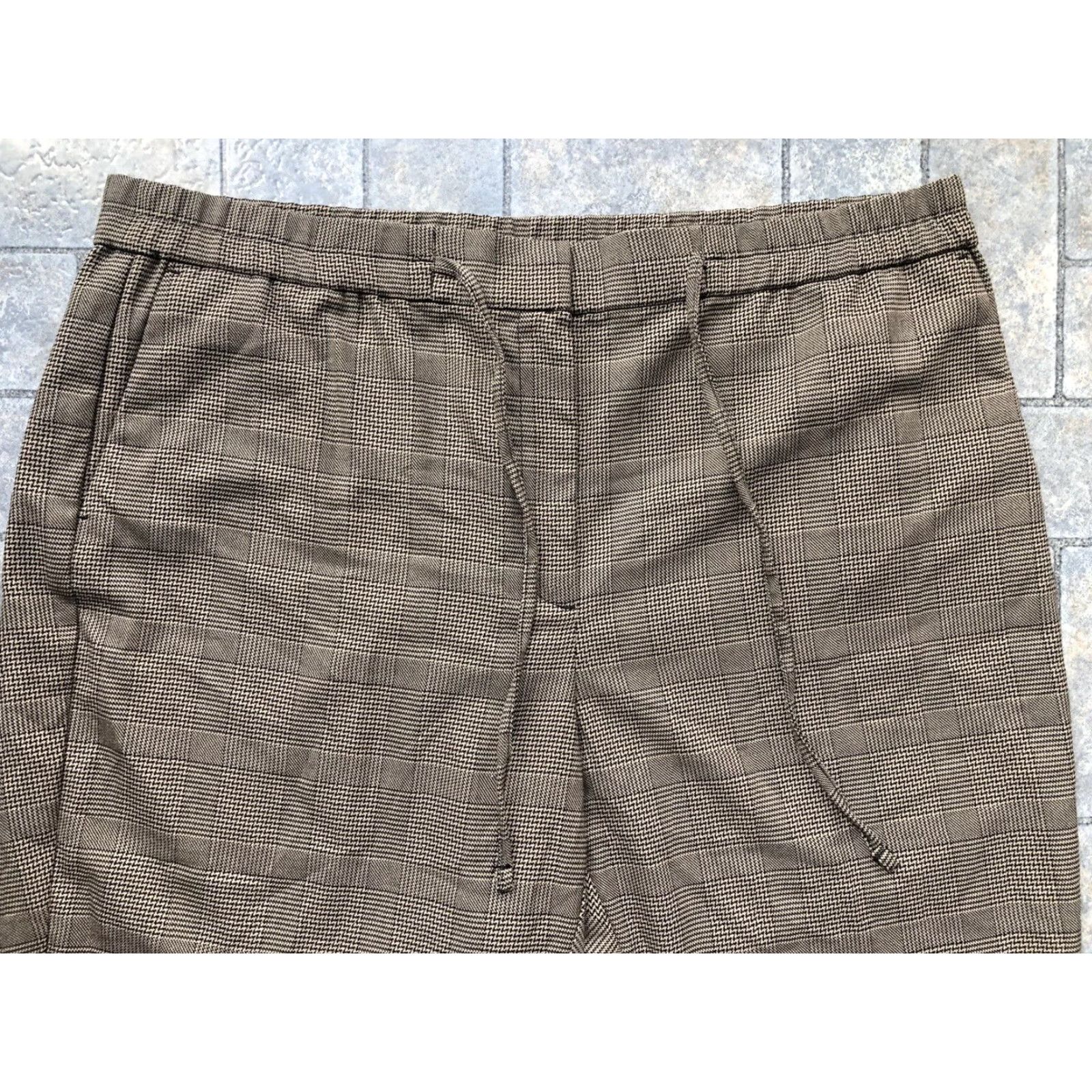 J. Jill NWT J. Jill Womens Pants PL Brown Black Rayon Polyester Spandex Viscose Petite P L - 89.00 MSRP Size 36" / US 14 / IT 50 - 4 Thumbnail