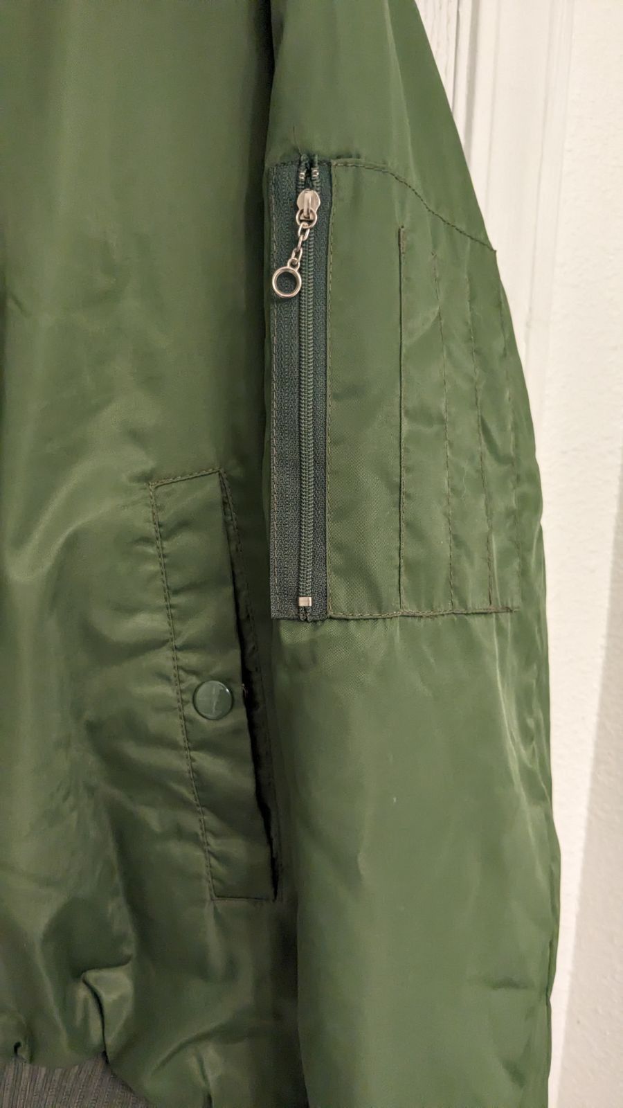 Vintage faux fur bomber jacket Size US XL / EU 56 / 4 - 4 Thumbnail