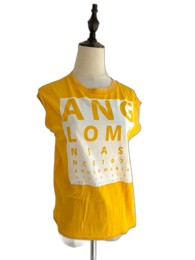 Vivienne Westwood Vivienne Westwood Vintage Yellow Graffiti Tank - dmc Size S / US 4 / IT 40 - 1 Thumbnail
