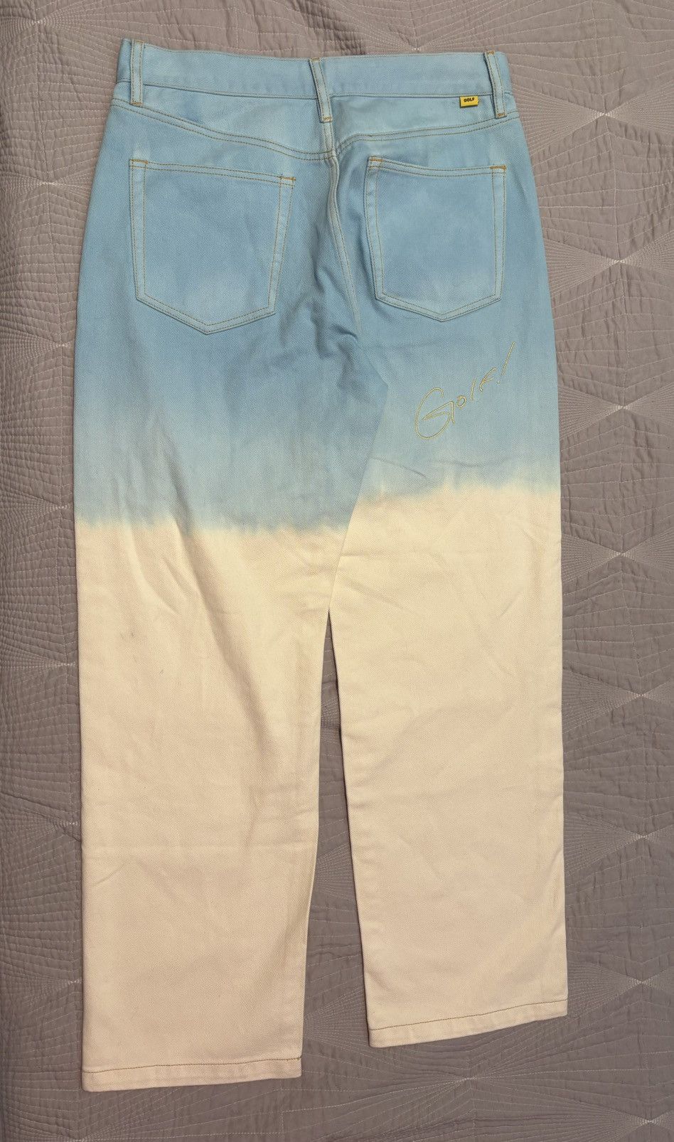 Golf Wang Gradient Denim Jeans by Golf Wang Size US 32 / EU 48 - 2 Thumbnail