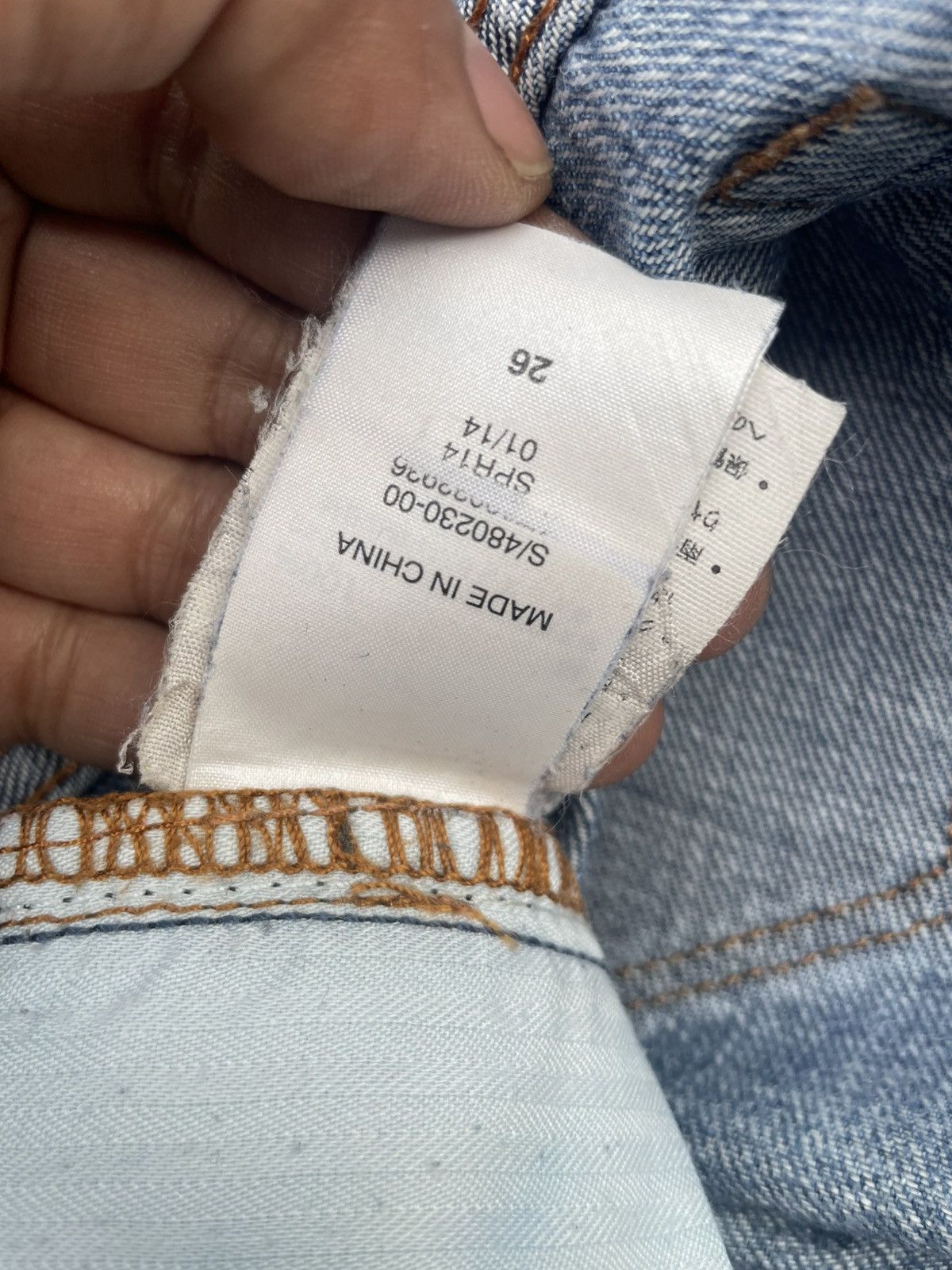 Gap GAP 1969 Distresed Selvedge Jeans Size 30" / US 8 / IT 44 - 18 Thumbnail