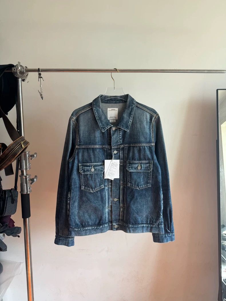 Visvim Visvim 101 21SS JKTDMGD wash denim jacket | Grailed