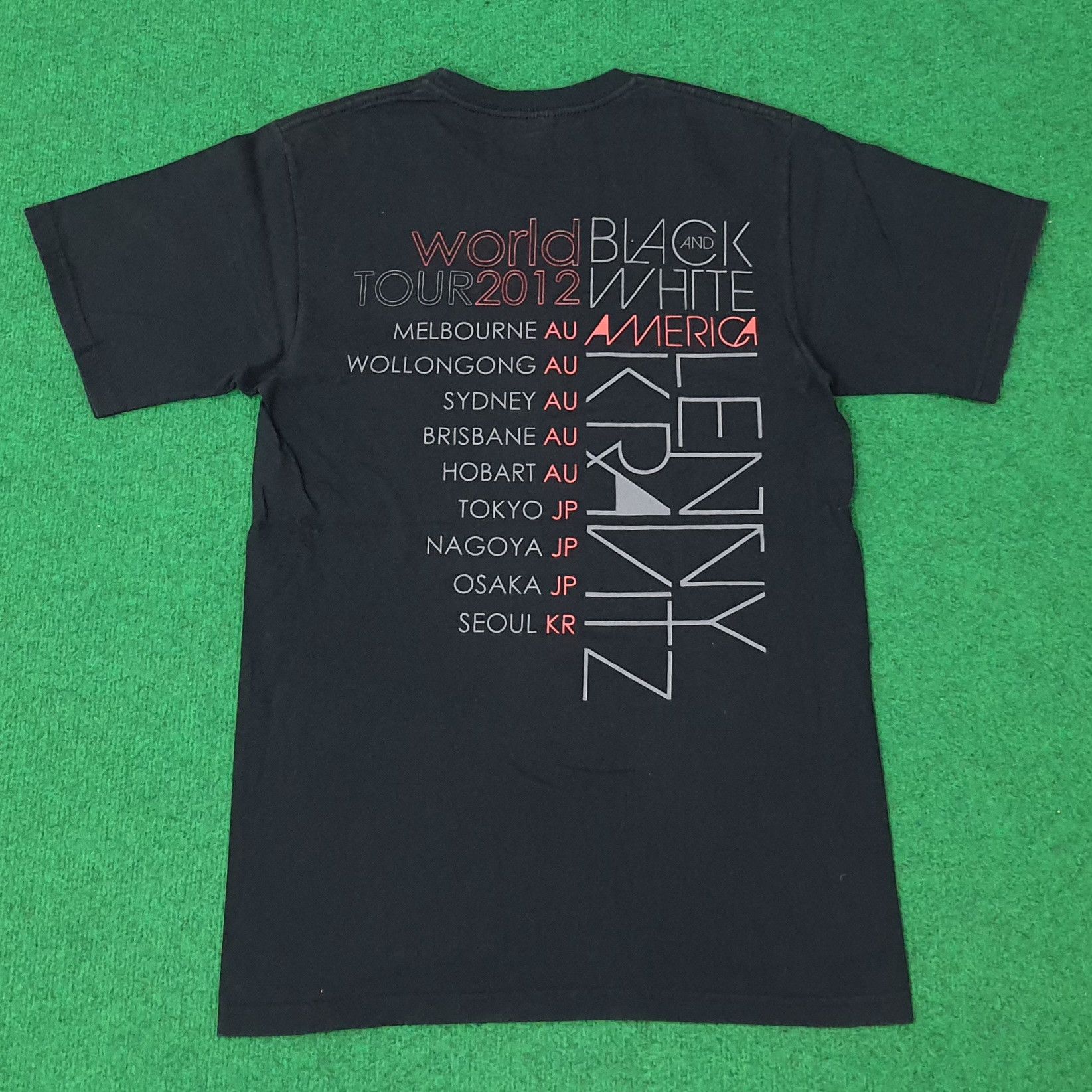 Band Tees Vintage Lenny Kravits Black and White Tour C259N60 Size US S / EU 44-46 / 1 - 2 Thumbnail