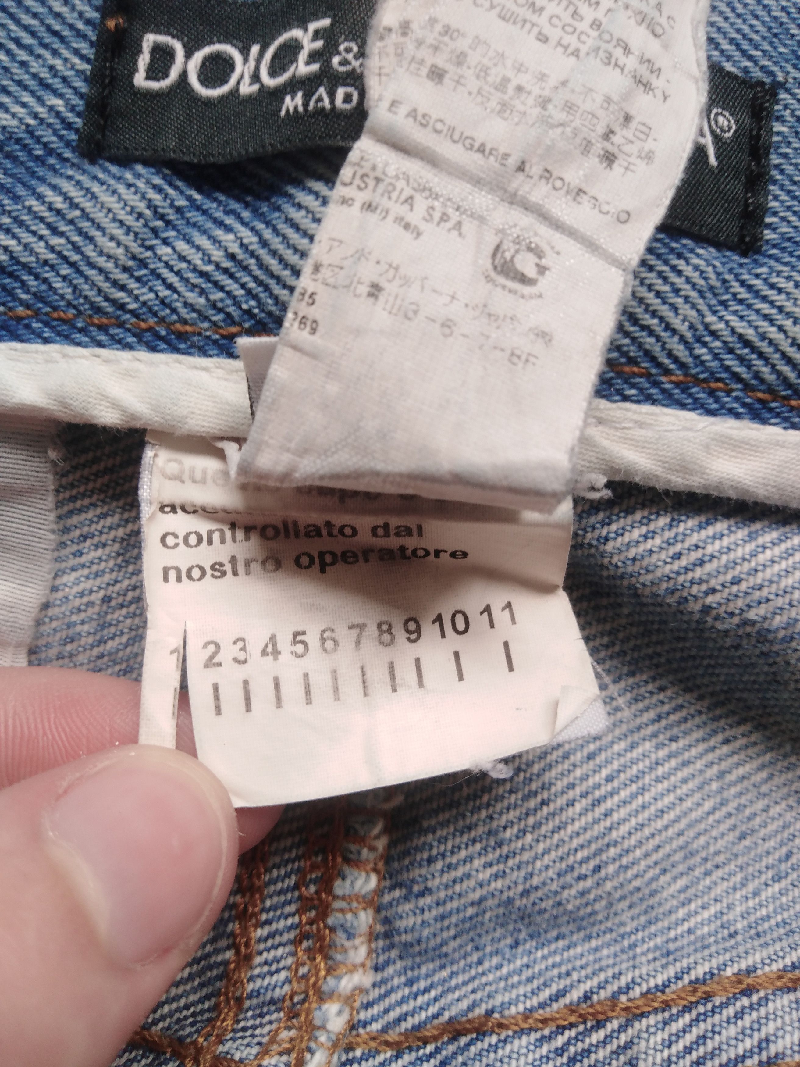 Dolce & Gabbana Dolce & Gabbana Distressed Blue Denim Jeans Size US 32 / EU 48 - 8 Thumbnail