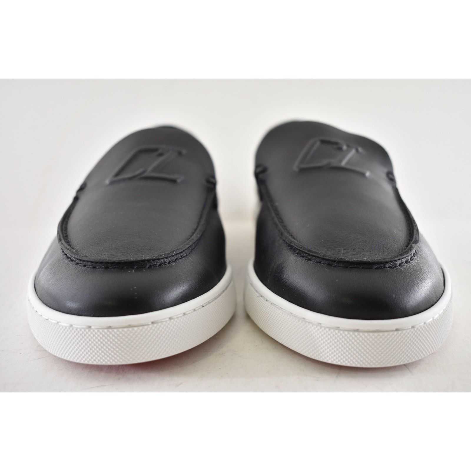 Christian Louboutin Christian Louboutin Mens Varsiboat Leather Loafer Boat 45 12 Size US 12 / EU 45 - 9 Thumbnail