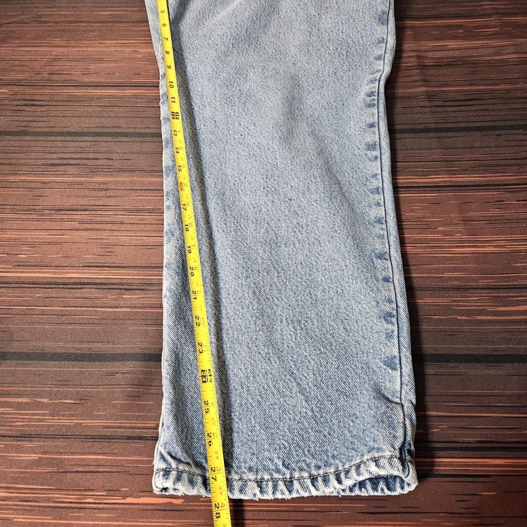 Vintage LL Bean Womens Jeans Denim 36x28 Flannel Lined Size 20 Blue Regular Inseam 28 Womens Jeans Size 42" / US 20 - 4 Thumbnail
