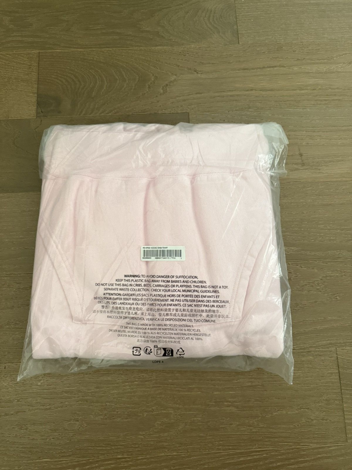 Supreme Supreme Reverse Hooded Sweatshirt Hoodie Pink SS25 Size US L / EU 52-54 / 3 - 2 Thumbnail