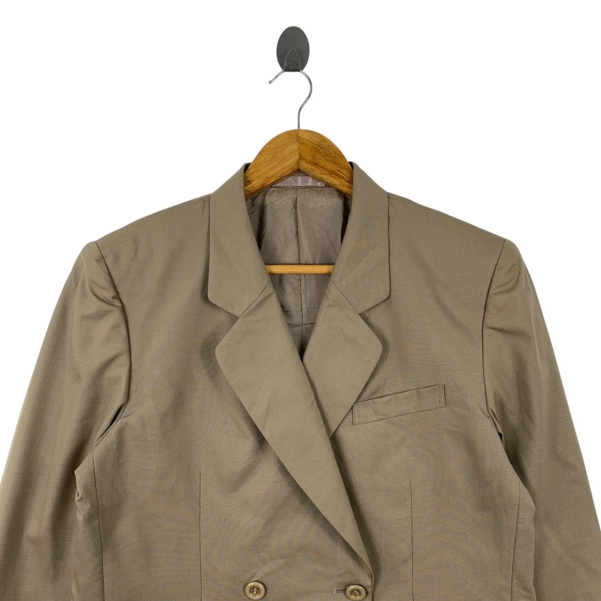 Burberry × Vintage Vintage BURBERRYS England Casualwear Blazer Coat Jacket Size US S / EU 44-46 / 1 - 4 Thumbnail