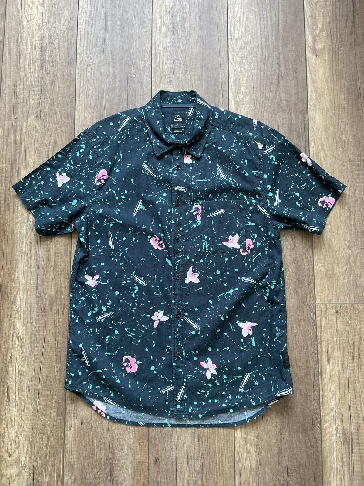 Quiksilver Quicksilver shirt Size US M / EU 48-50 / 2 - 1 Thumbnail