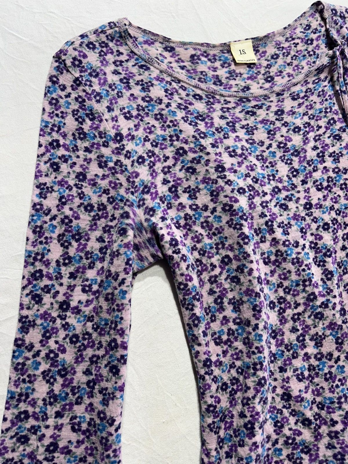 Issey Miyake Sunao kuwahara lavender long-sleeved top Size M / US 6-8 / IT 42-44 - 2 Thumbnail