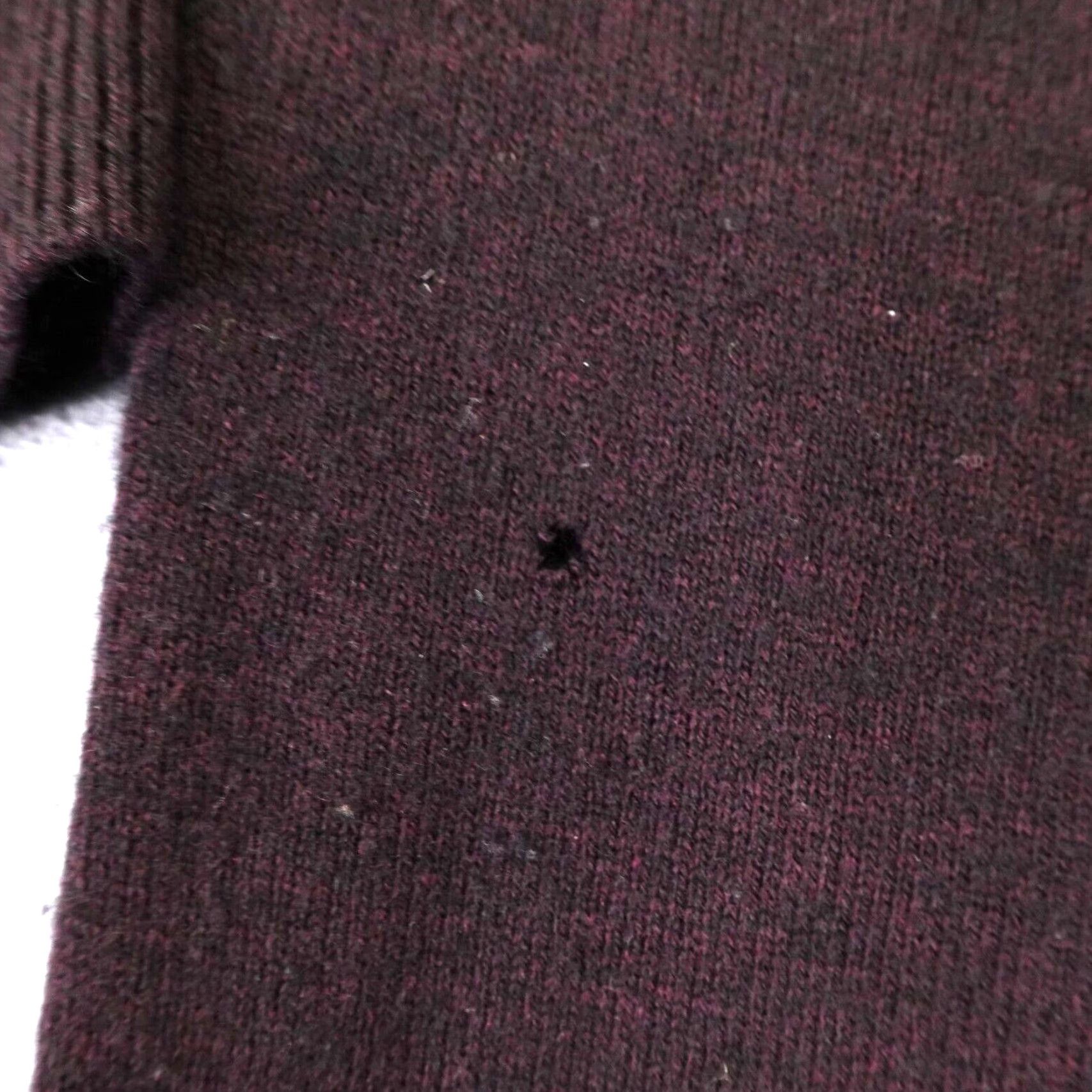 Rodd & Gunn Rodd & Gunn Men's XL Purple Merino Wool Cashmere Blend Crewneck Pullover Sweater Size US XL / EU 56 / 4 - 3 Thumbnail