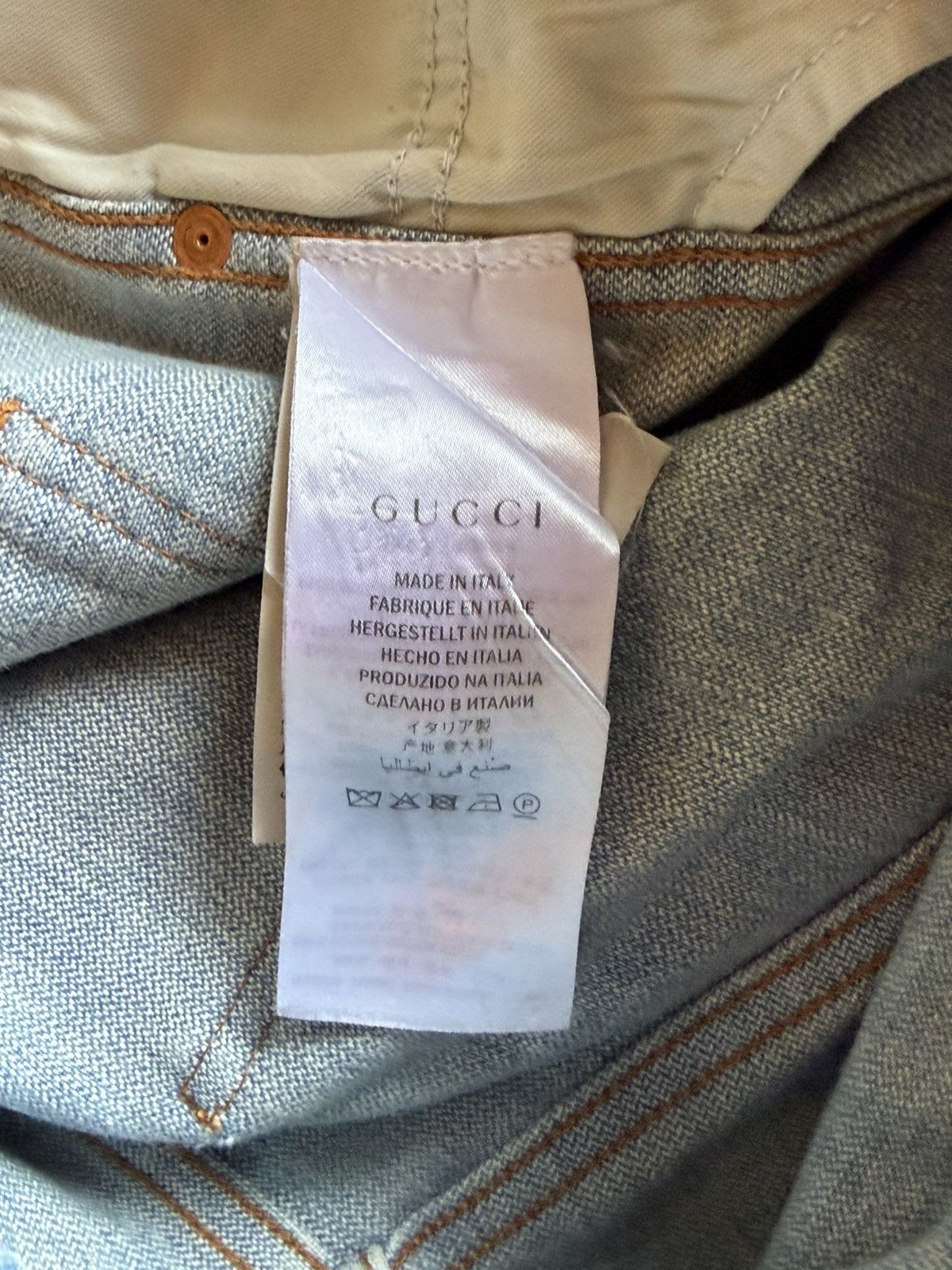 Gucci Gucci Bug Denim Size US 32 / EU 48 - 5 Thumbnail