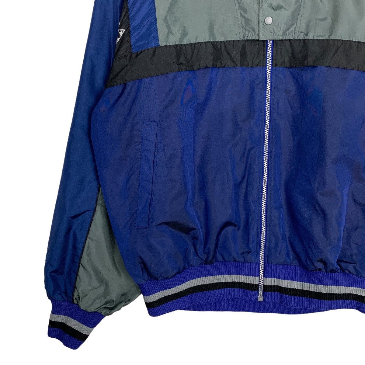 Le Coq Sportif LE COQ SPORTIF Colorblock Windbreaker Light Jacket #0093-C6 Size US L / EU 52-54 / 3 - 6 Thumbnail