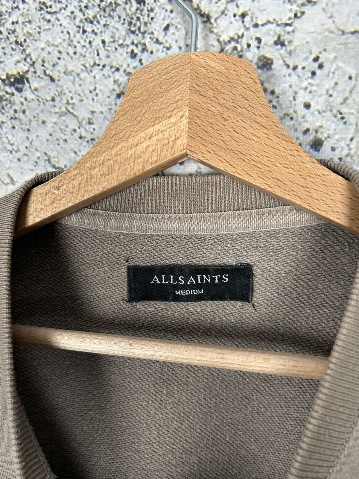 Allsaints Allsaints Brown Sweatshirt Crewneck Streetwear Skate Size US M / EU 48-50 / 2 - 4 Thumbnail