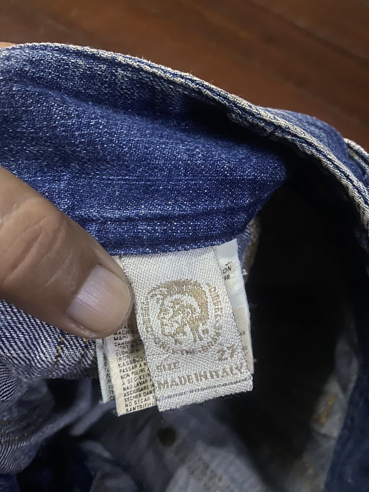 Designer × Diesel Fire 🔥 DIESEL RECKFLY made in italy distressed nice faded Size 30" / US 8 / IT 44 - 17 Thumbnail