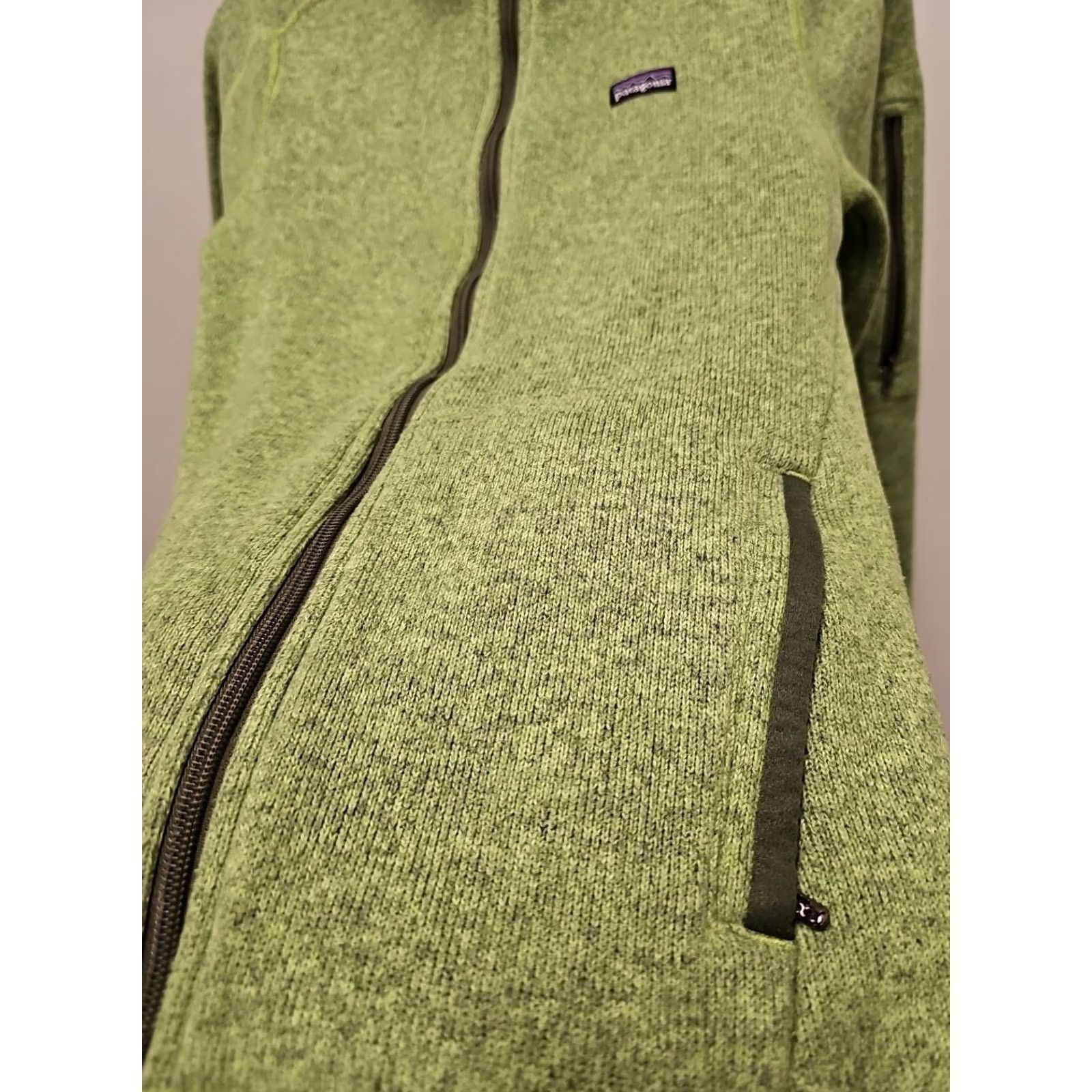 Patagonia Patagonia Women's Better Sweater Jacket Lemon Lime Green Small Outdoors Jacket Women Slim? (rephrase) Size S / US 4 / IT 40 - 3 Thumbnail
