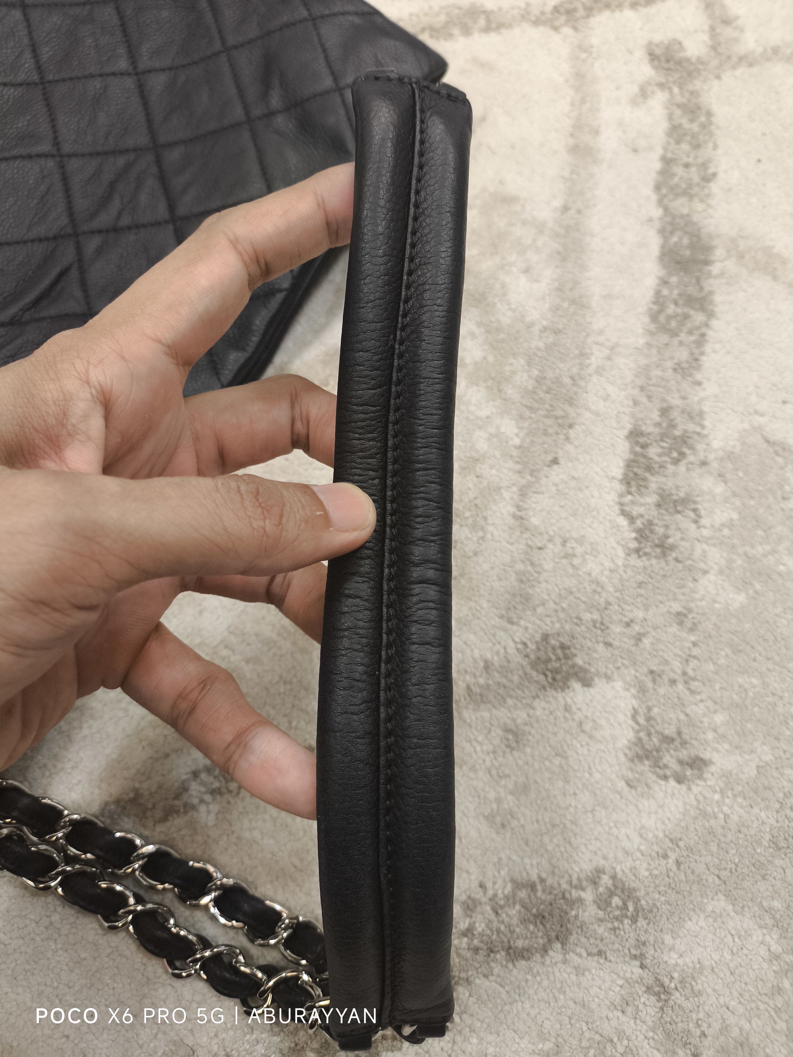 Chanel Chanel Black Caviar Expandable Timeless Shoulder Hobo Bag Size ONE SIZE - 5 Thumbnail