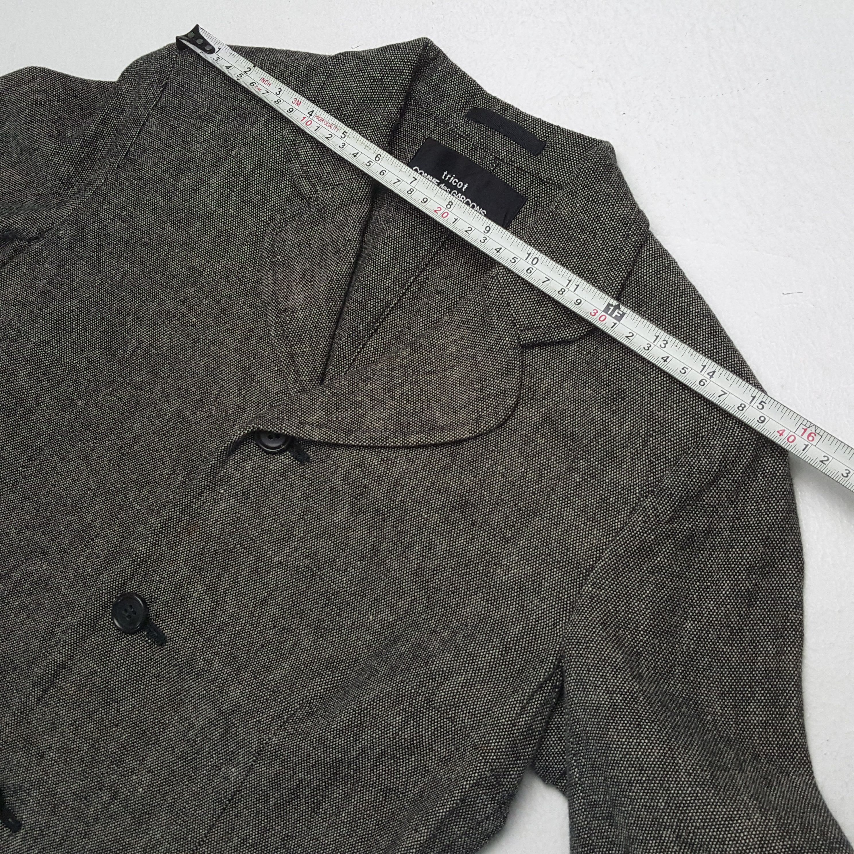 Japanese Brand × Tricot Comme des Garcons × Vintage TRICOT COMME DES GARCONS Japanese Brand Blazer Size XXS / US 00 / IT 34 - 4 Thumbnail