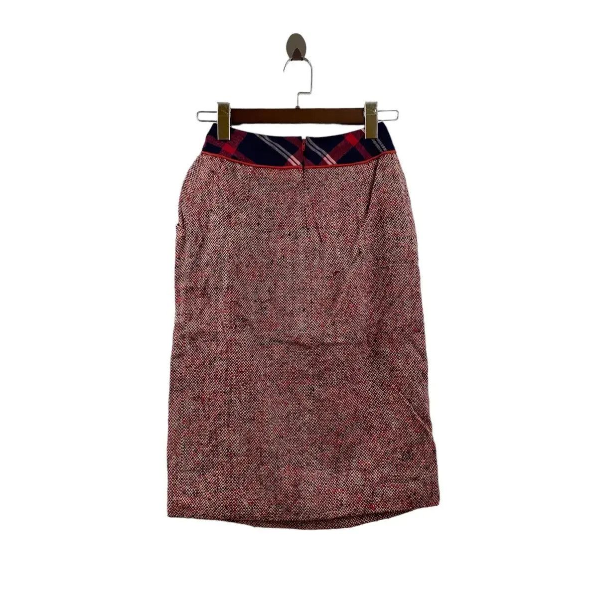 Chanel Vintage CHANEL BOUTIQUE Gingham Shepherd Maxi Skirt Bottom Size 24" / US 00 / IT 34 - 3 Thumbnail