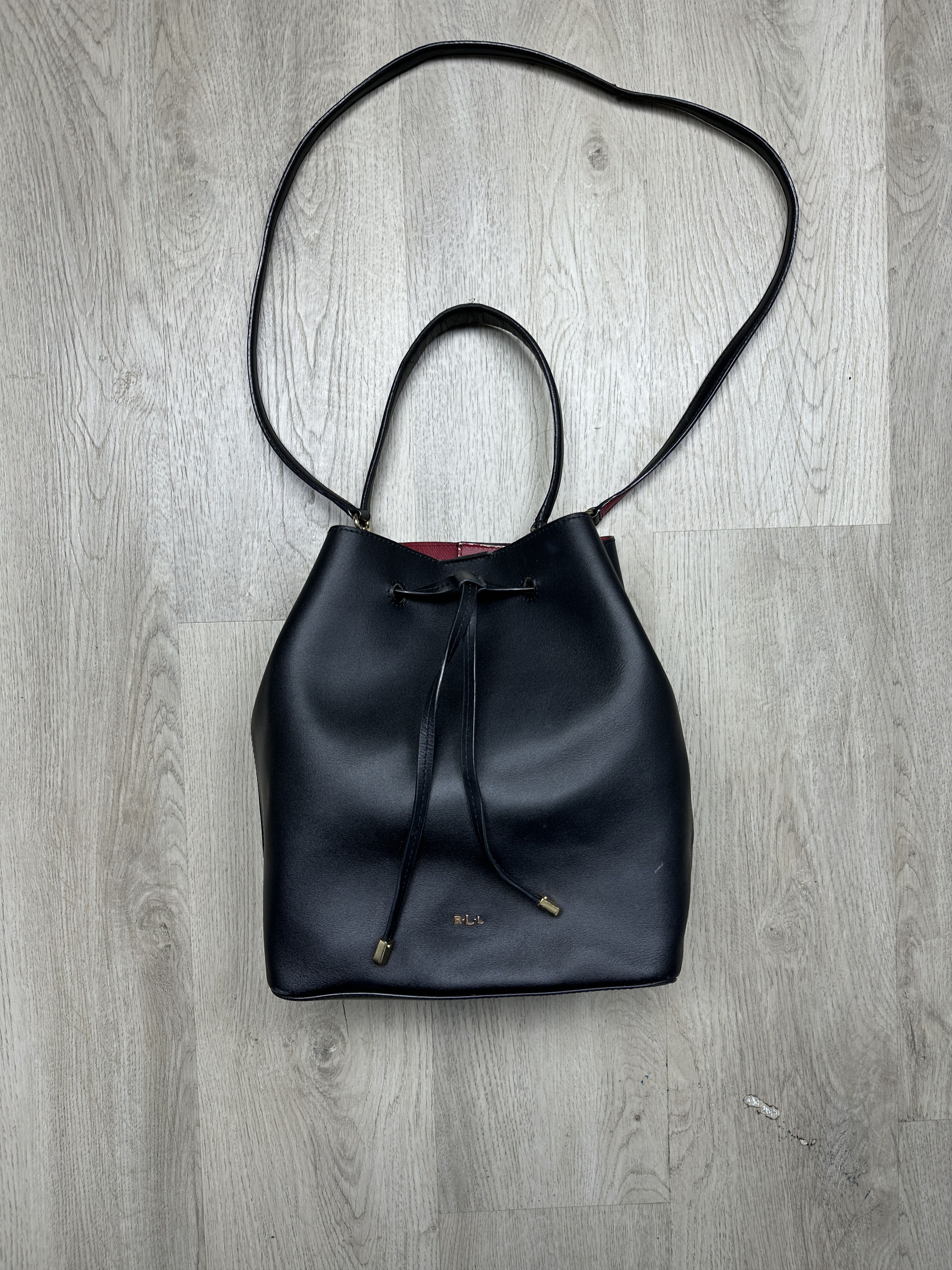 Polo Ralph Lauren Polo Ralph Lauren Womens Cow Leather Shoulder Bag Handbag Size ONE SIZE - 1 Thumbnail