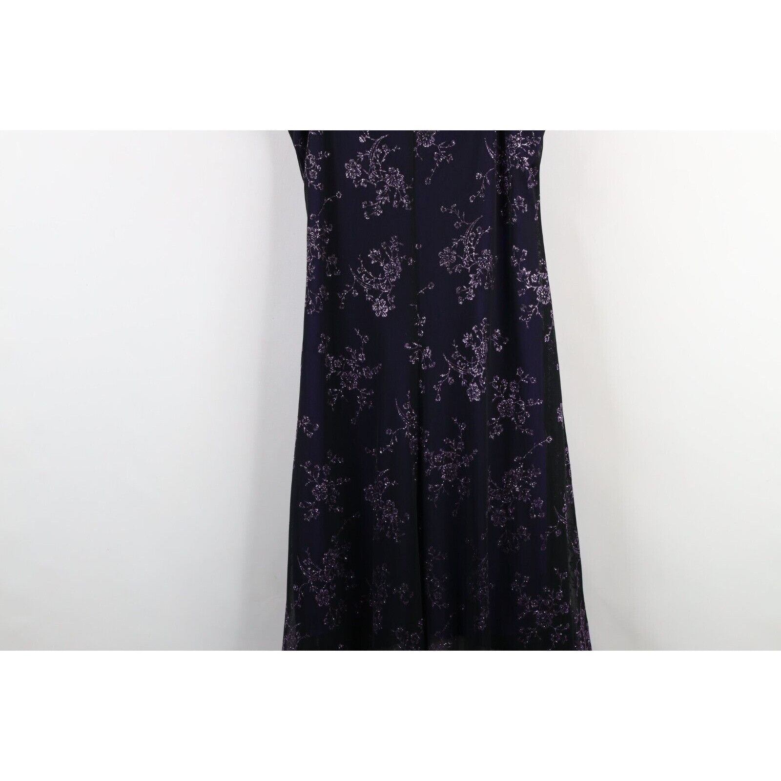 Vintage Vintage 90s Y2K Babydoll Flower Sheer Fairy Bella Dress Size M / US 6-8 / IT 42-44 - 14 Thumbnail
