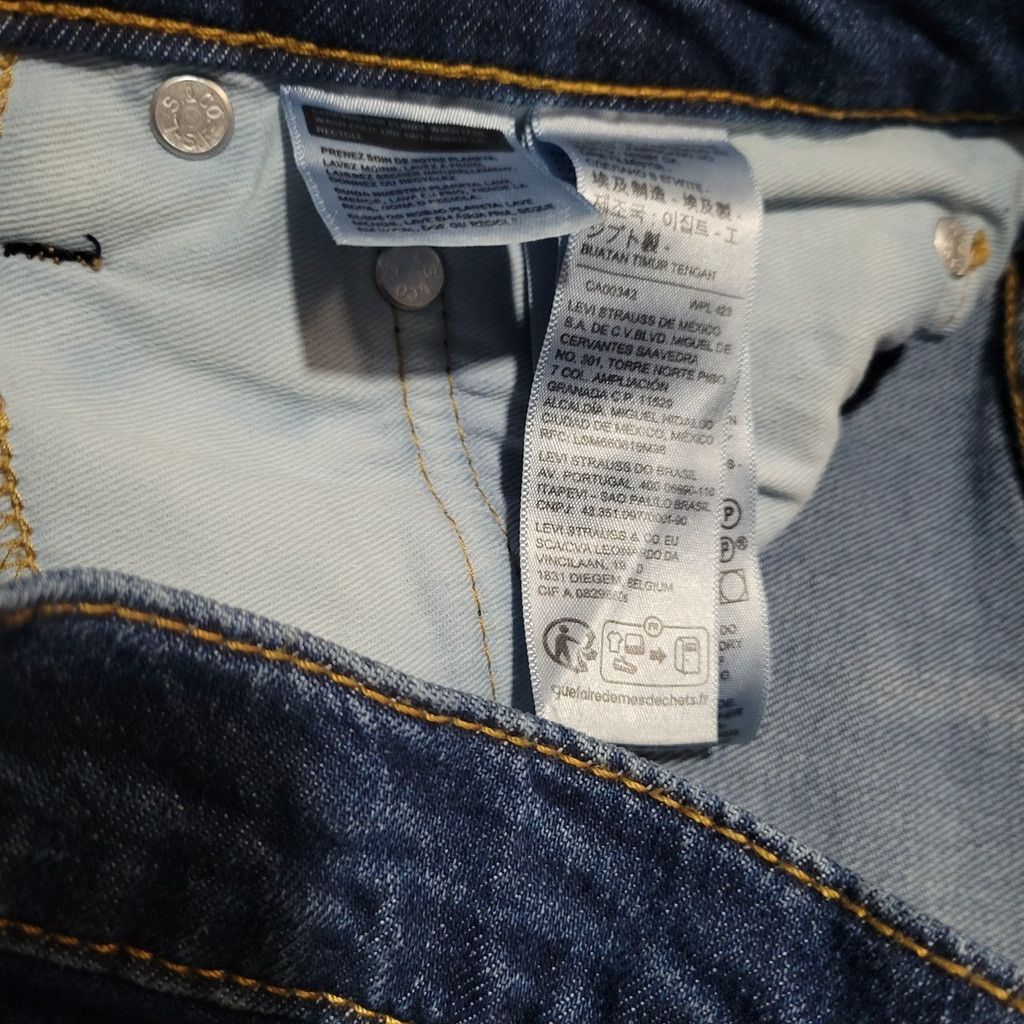 Levi's Levi's 514 Straight Blue Jeans Men's Size 36/30 Excellent Size US 36 / EU 52 - 8 Thumbnail