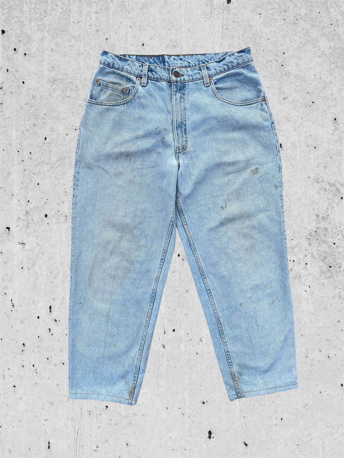 Jean × Levi's 🔥 Levi's 560 Rusty Distressed Denim W32🔥 Size US 32 / EU 48 - 2 Thumbnail
