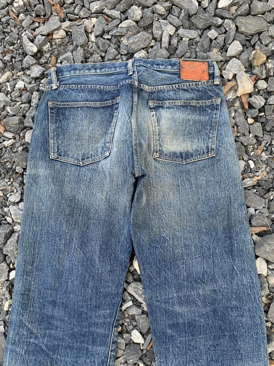 Kapital VINTAGE BURGUS PLUS SELVEDGE JAPANESE FADED DISTRESSED DENIM Size US 32 / EU 48 - 9 Thumbnail