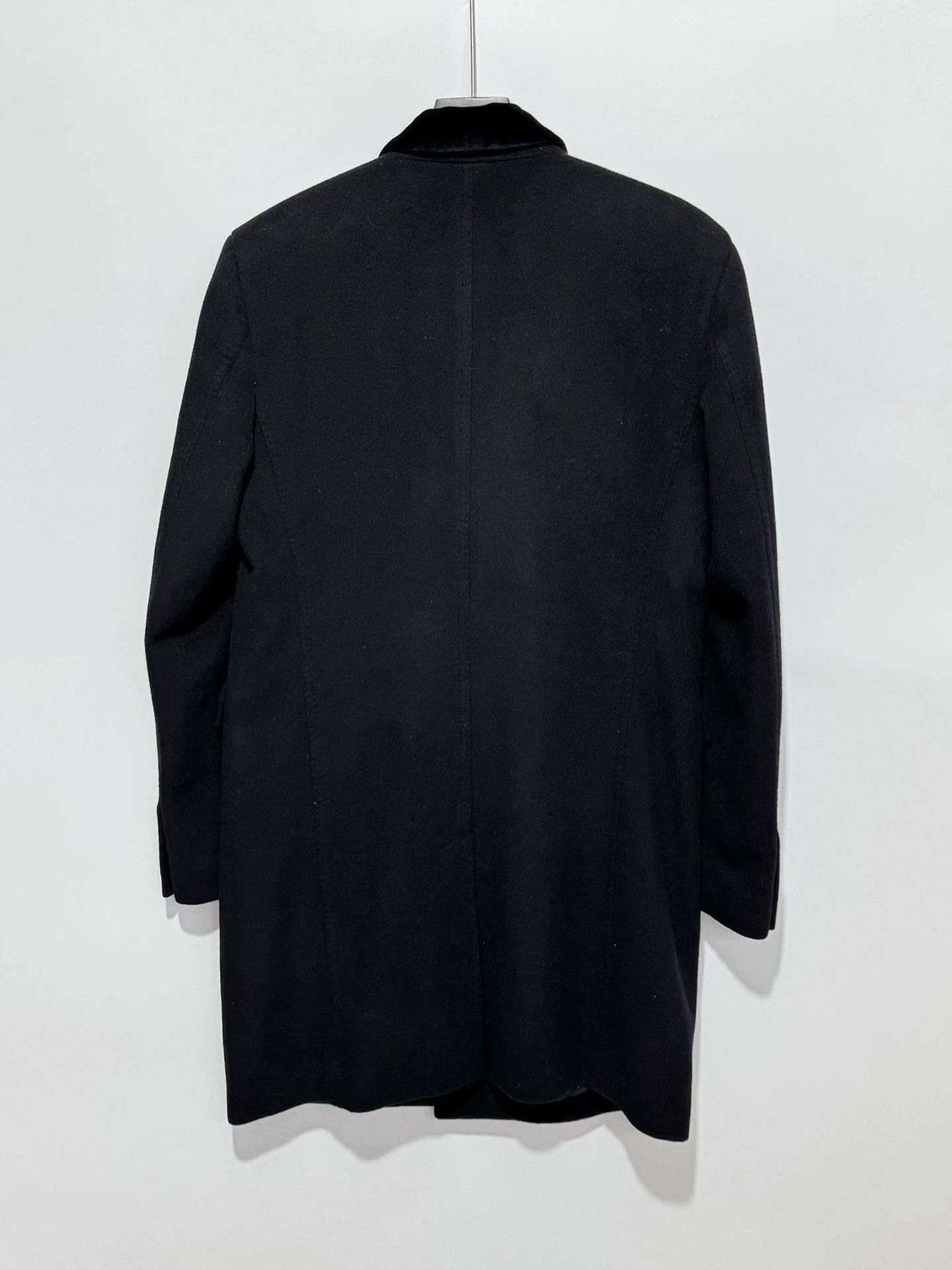 Burberry Burberry Wool Cashmere Chester Coat Velvet Collar Size 50L - 5 Thumbnail