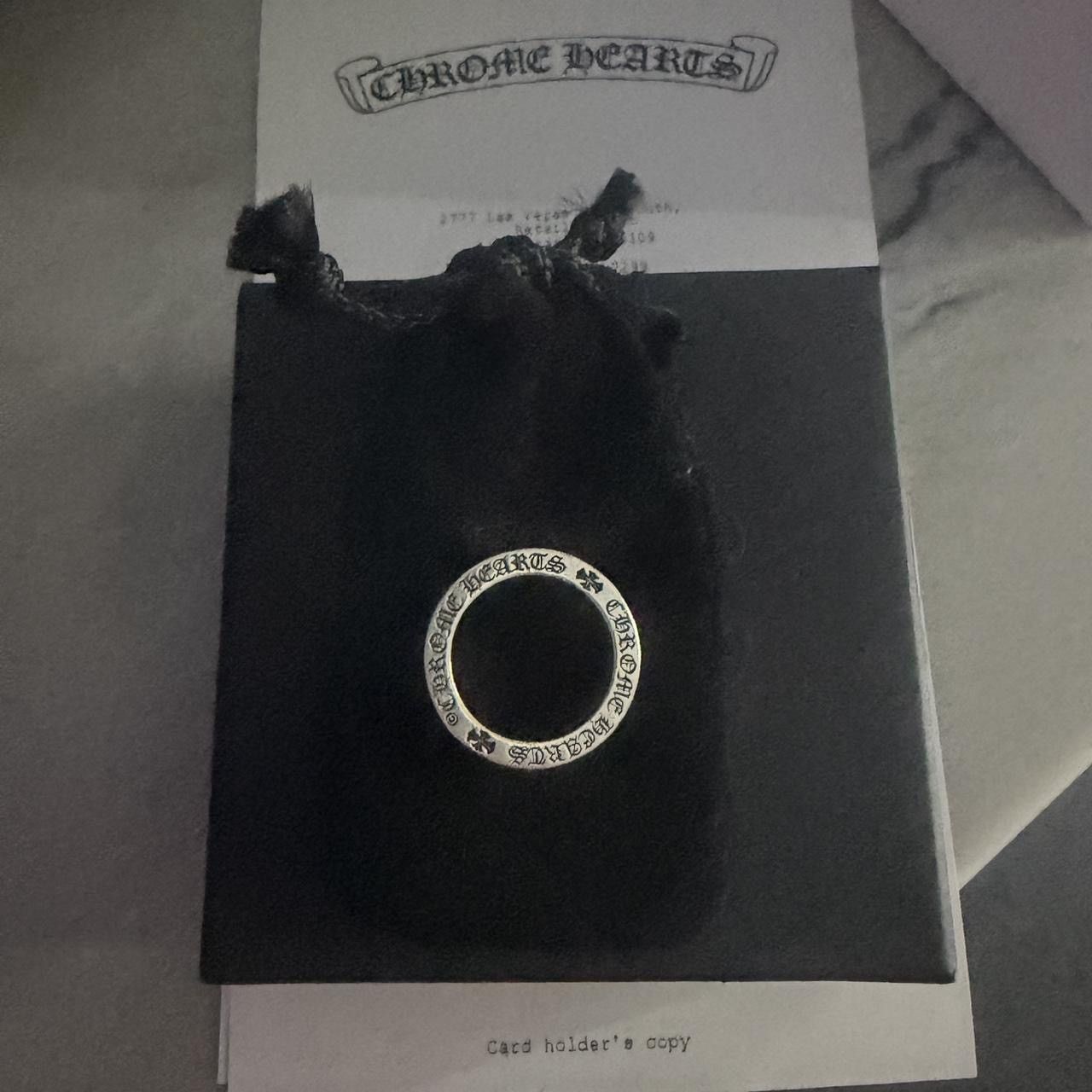 Brand new Size 7 Chrome Hearts forever spacer ring