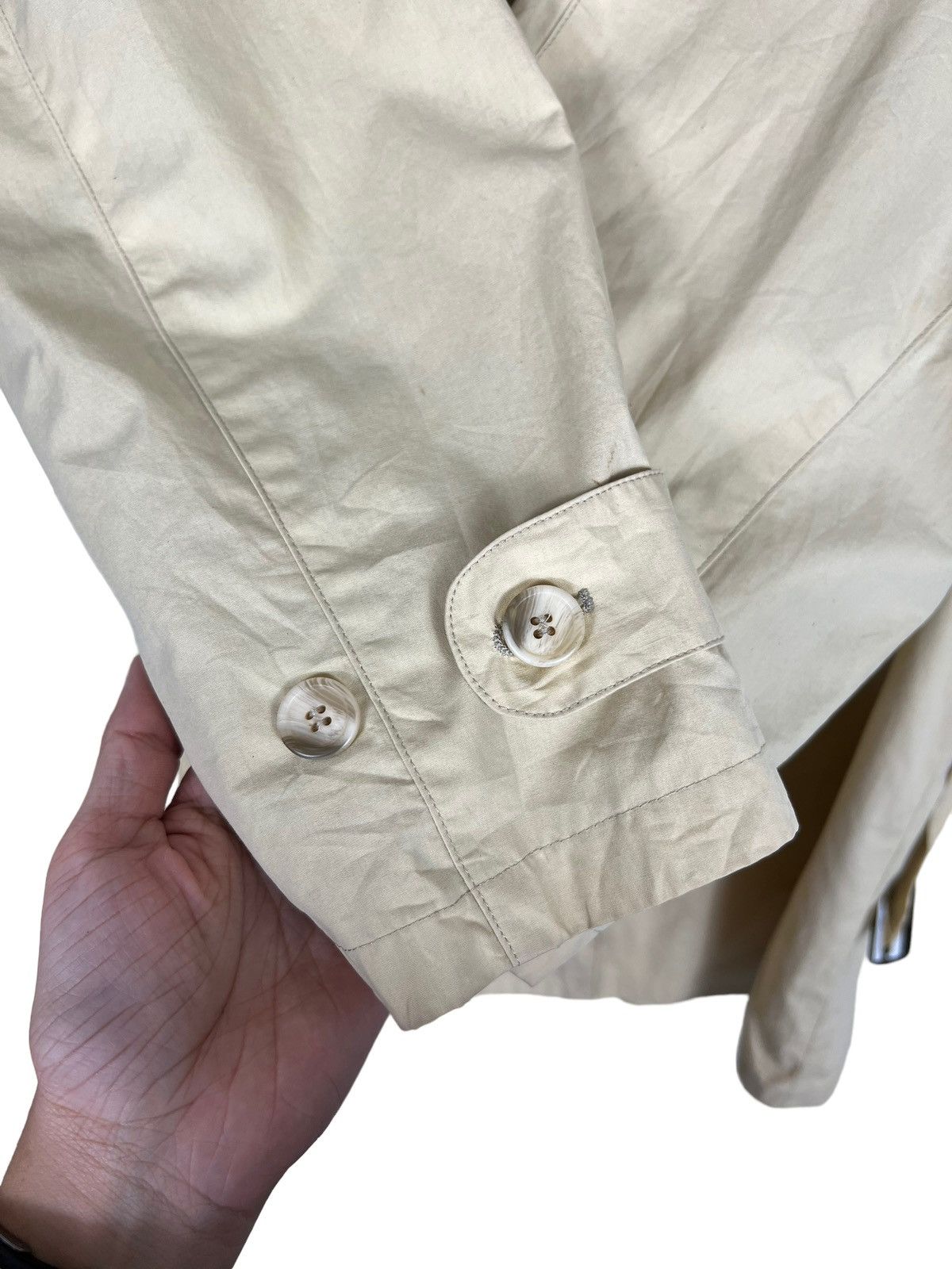 Giorgio Armani 🔥 GIORGIO ARMANI TRENCH COAT MADE IN ITALY Size US S / EU 44-46 / 1 - 12 Thumbnail