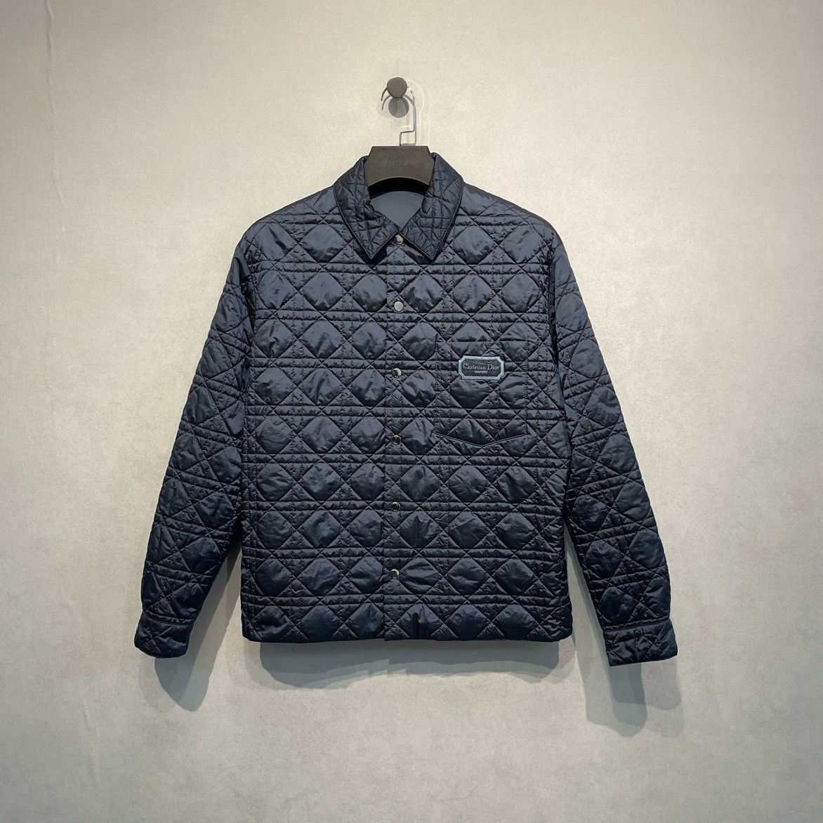 Dior Dior Cannage Quilted Shirt Jacket 46 Size US S / EU 44-46 / 1 - 1 Thumbnail