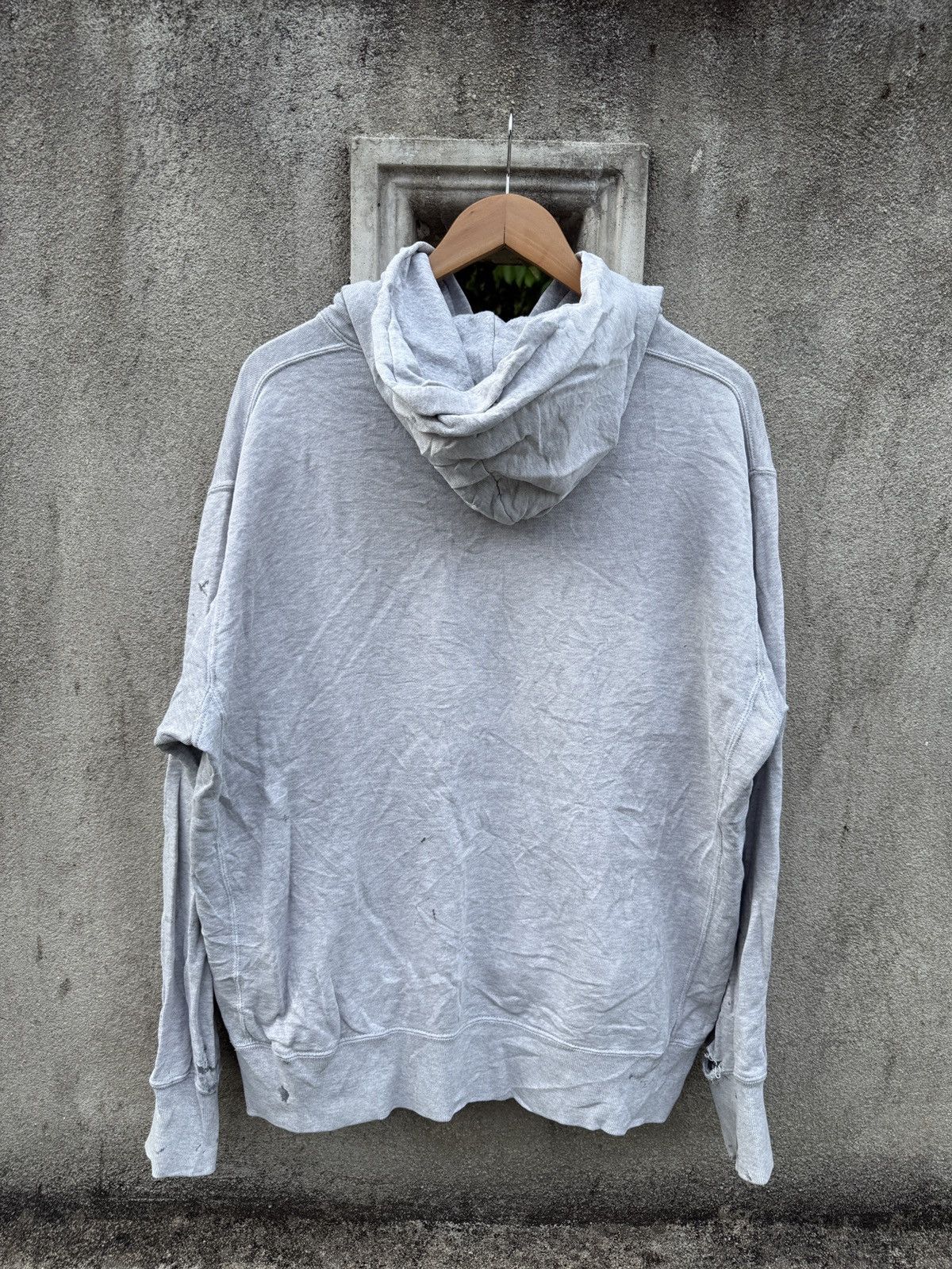 Lemaire × Uniqlo Uniqlo Hoodie Distressed Inspired by If Six Was Nine Size US L / EU 52-54 / 3 - 4 Thumbnail