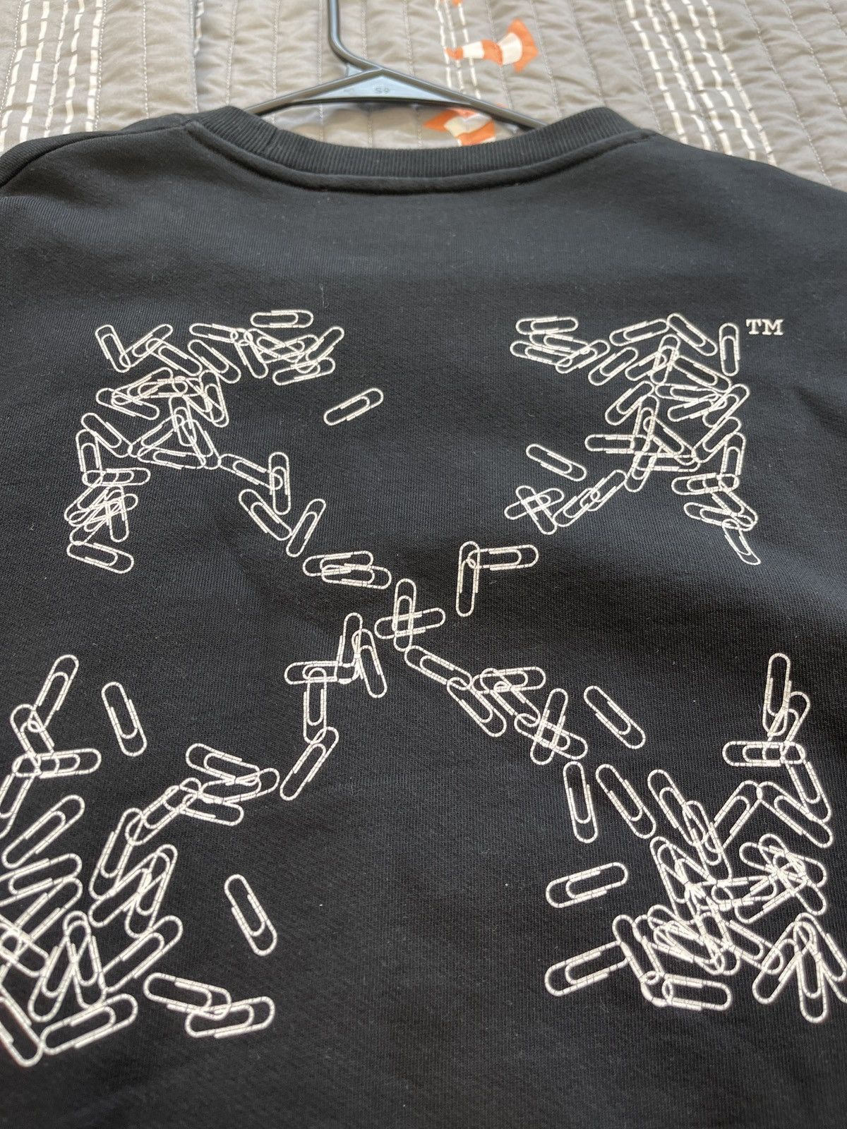 Off-White Off-White Paperclip Arrows Sweatshirt S Size US S / EU 44-46 / 1 - 1 Thumbnail