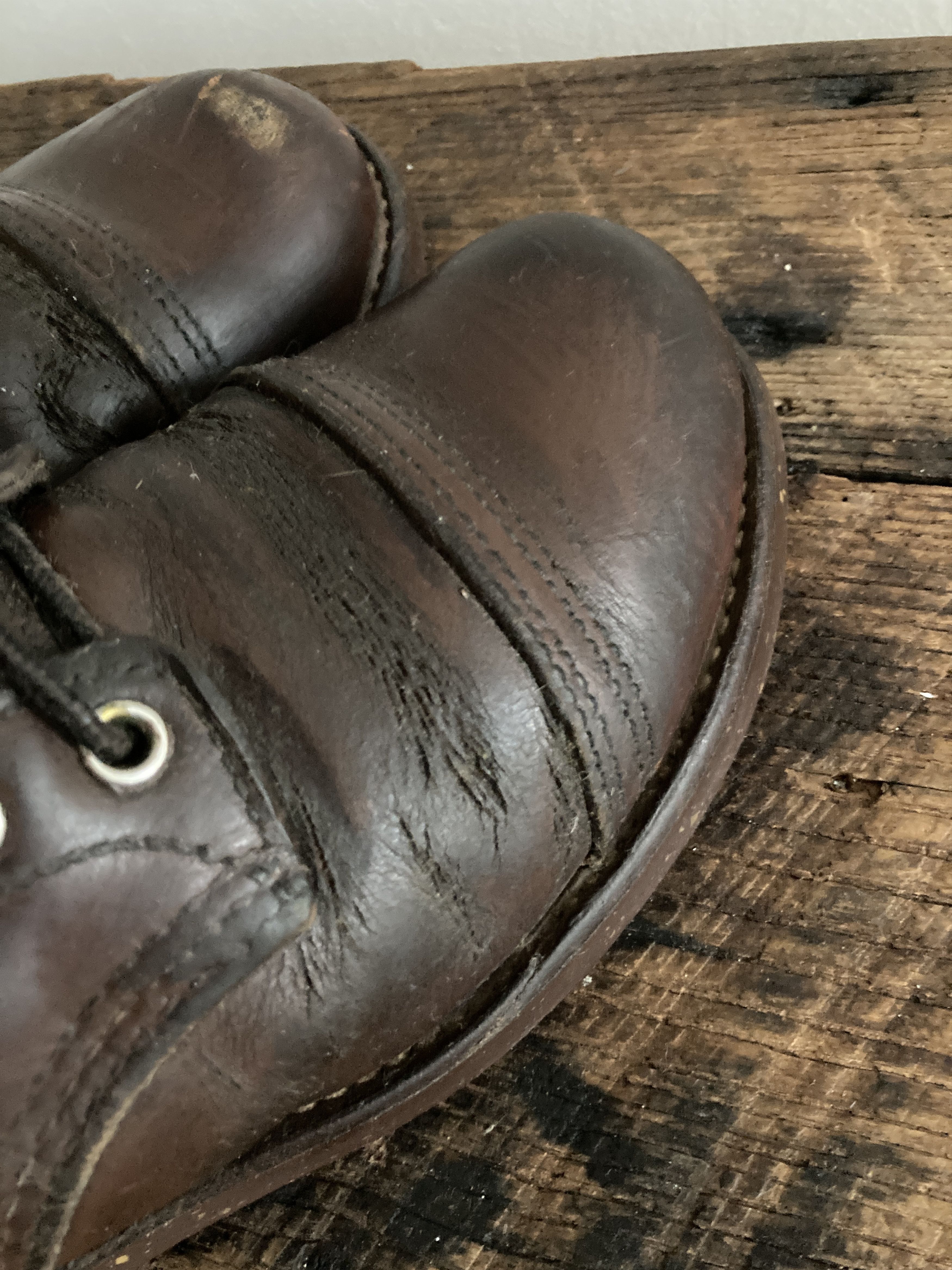 Red Wing 6-Inch Boot in Copper Rough & Tough Leather Size US 7.5 / EU 40-41 - 8 Thumbnail