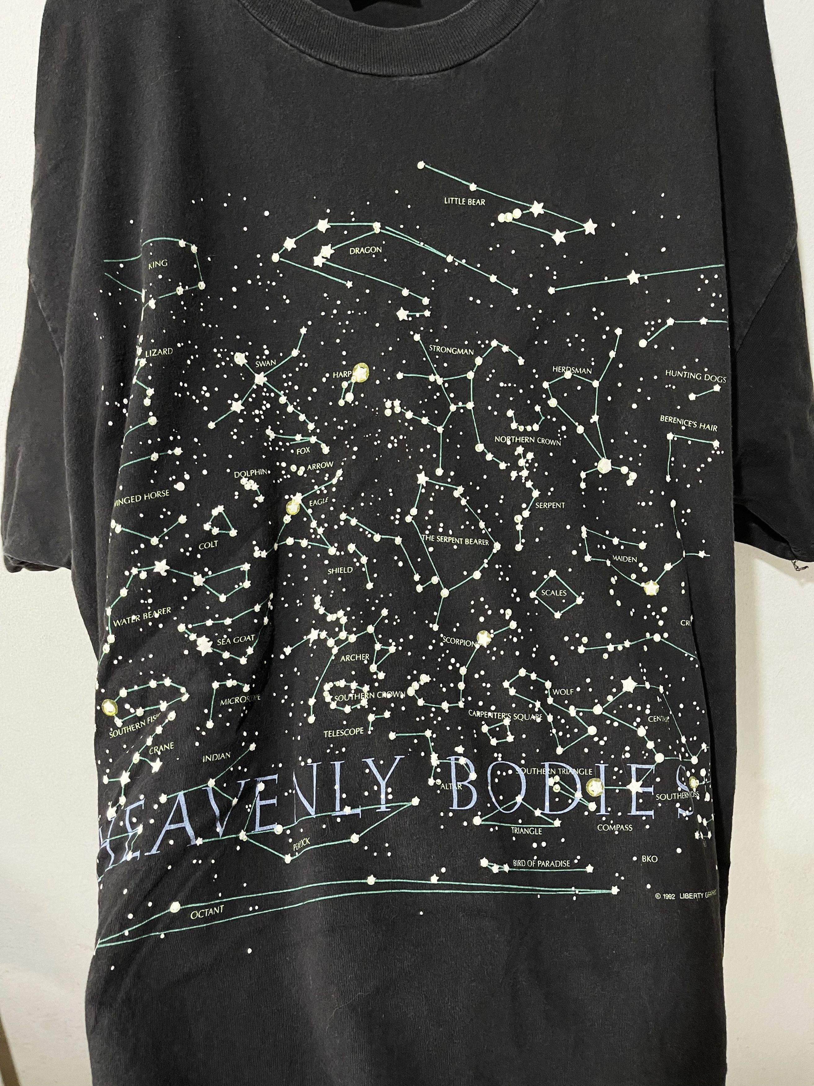 Arts & Science × Sci-Fi Fantasy × Vintage Vintage 90s Heavenly Bodies Shirt Size US XL / EU 56 / 4 - 2 Thumbnail
