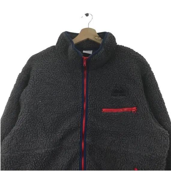 Vintage Vtg FIRST DOWN EXPLORATION Gear Sherpa Fleece Jacket Retro Size US XL / EU 56 / 4 - 3 Thumbnail