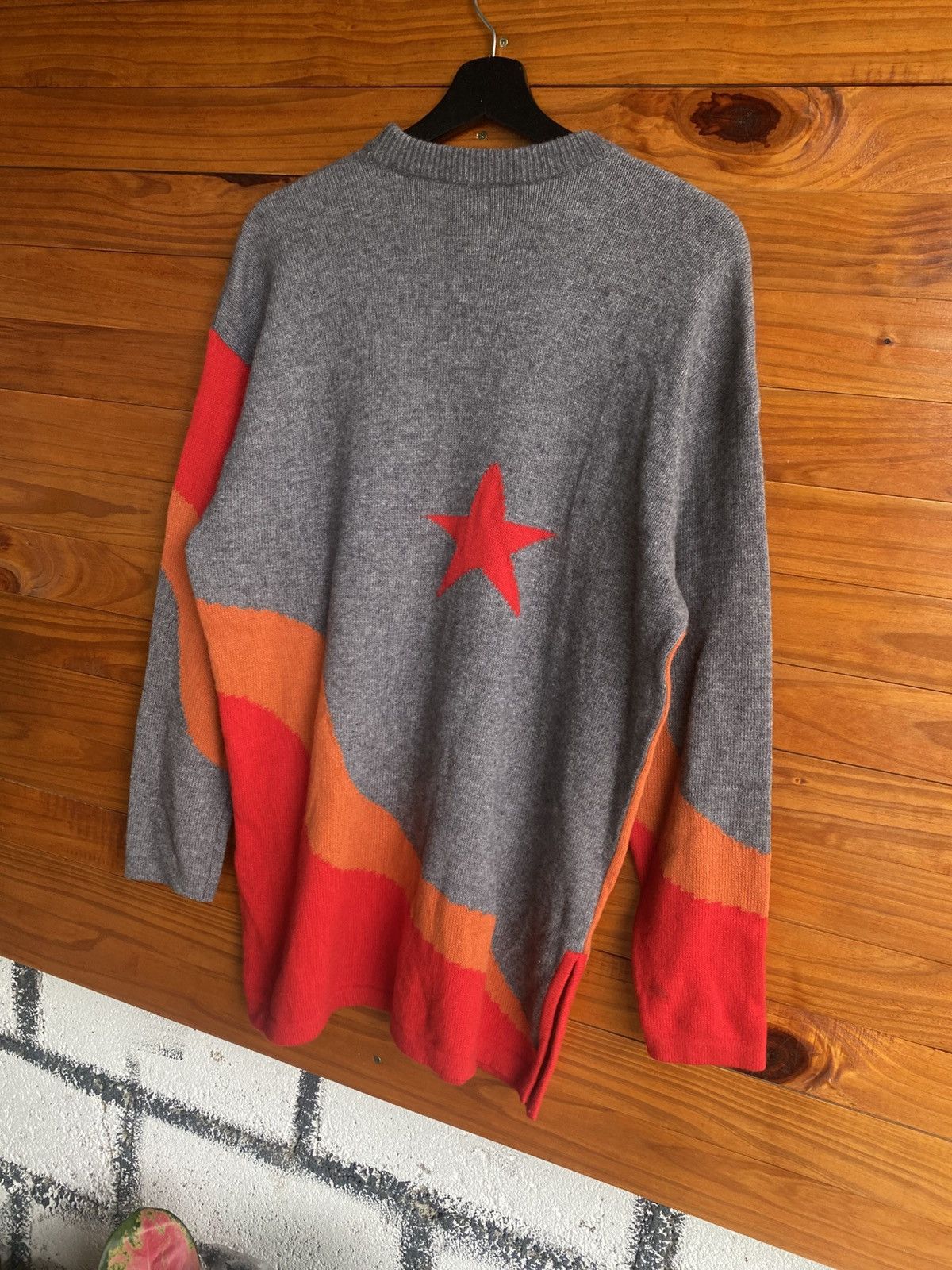 Krizia Uomo Vintage Poi… by Krizia Italy Wool & Angora Knit Sweater Size US M / EU 48-50 / 2 - 9 Thumbnail