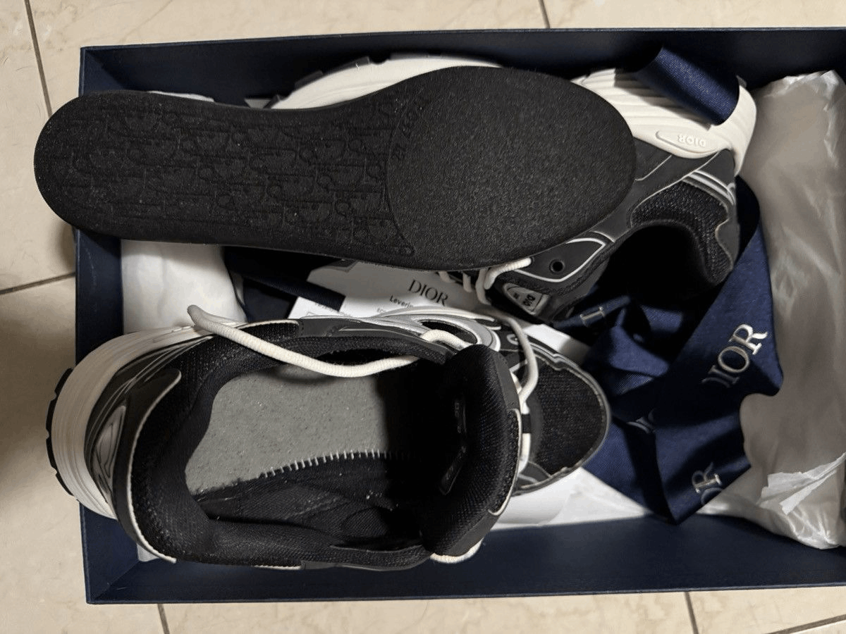 Dior Dior B30 Sneaker Black Mesh Size US 9 / EU 42 - 9 Thumbnail