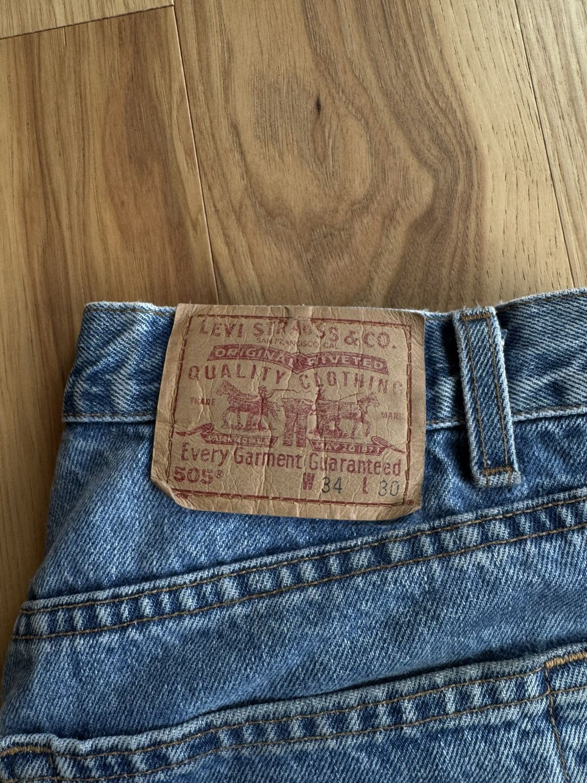 Levi's Vintage Clothing Vintage Levi 505 Size US 34 / EU 50 - 5 Thumbnail