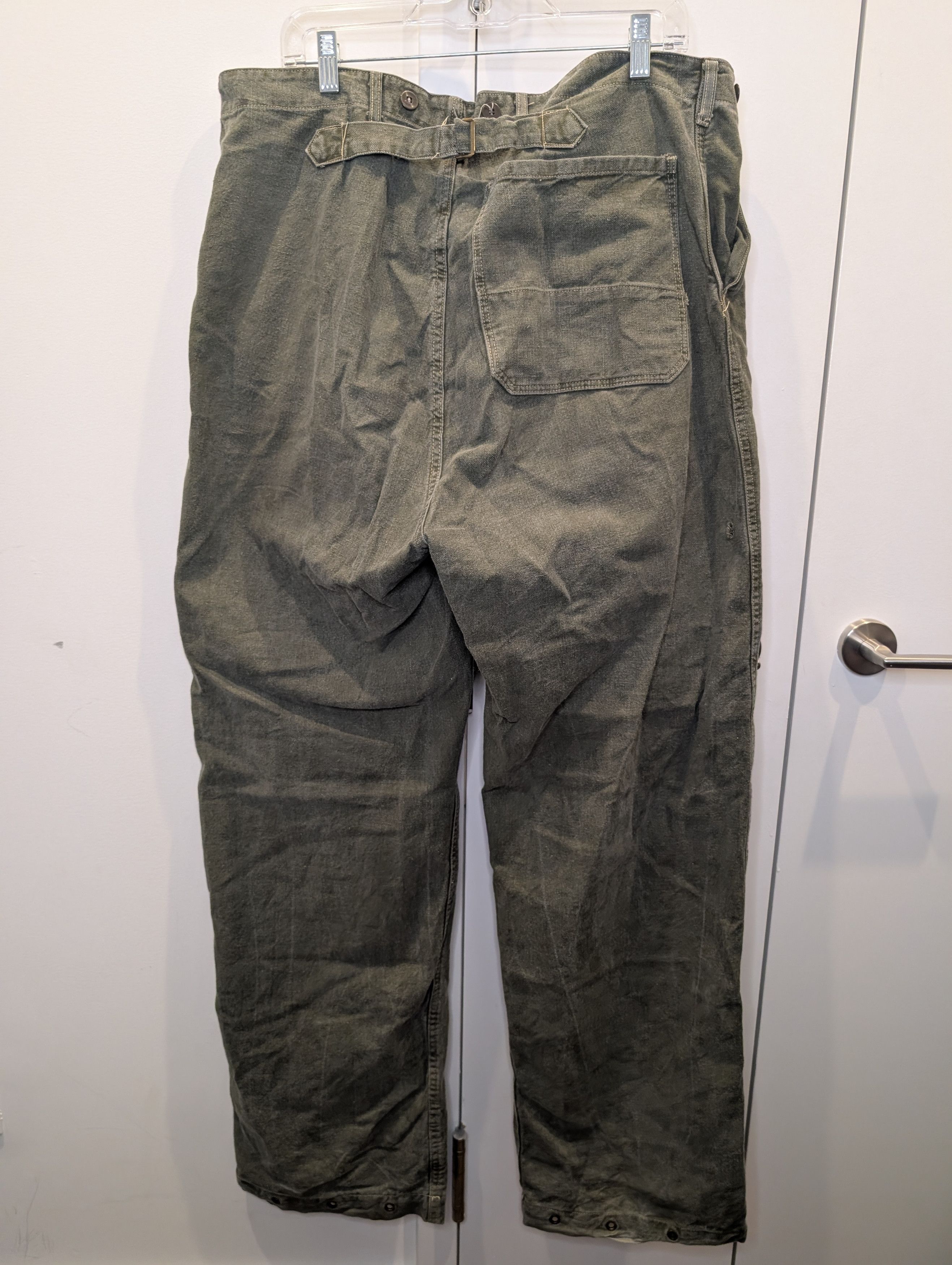 Vintage Swedish Army Trousers Size US 36 / EU 52 - 2 Thumbnail