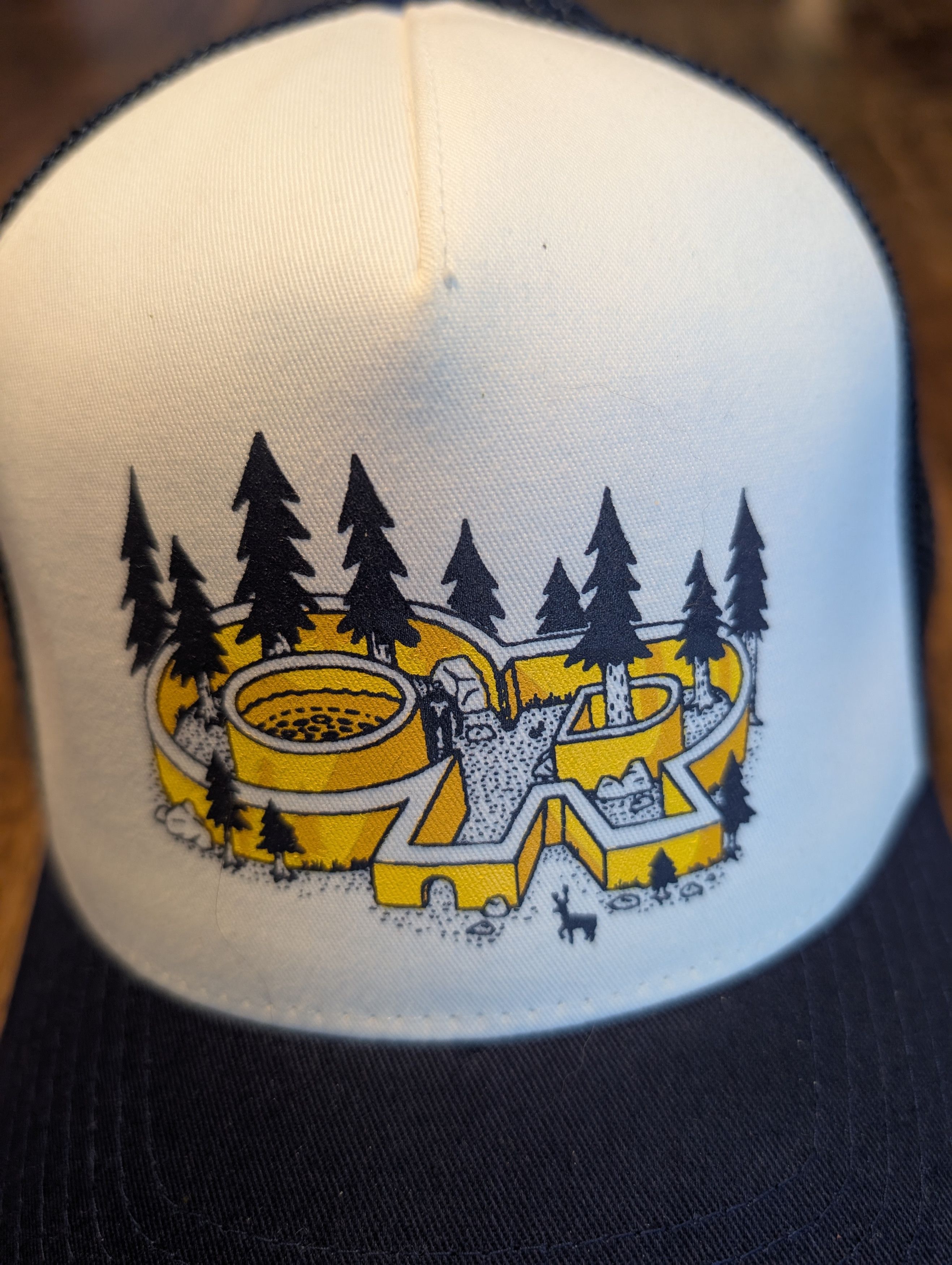 Outdoor Research TWO Outdoor Research Snapback Trucker Caps 110 Flexfit Size ONE SIZE - 4 Thumbnail