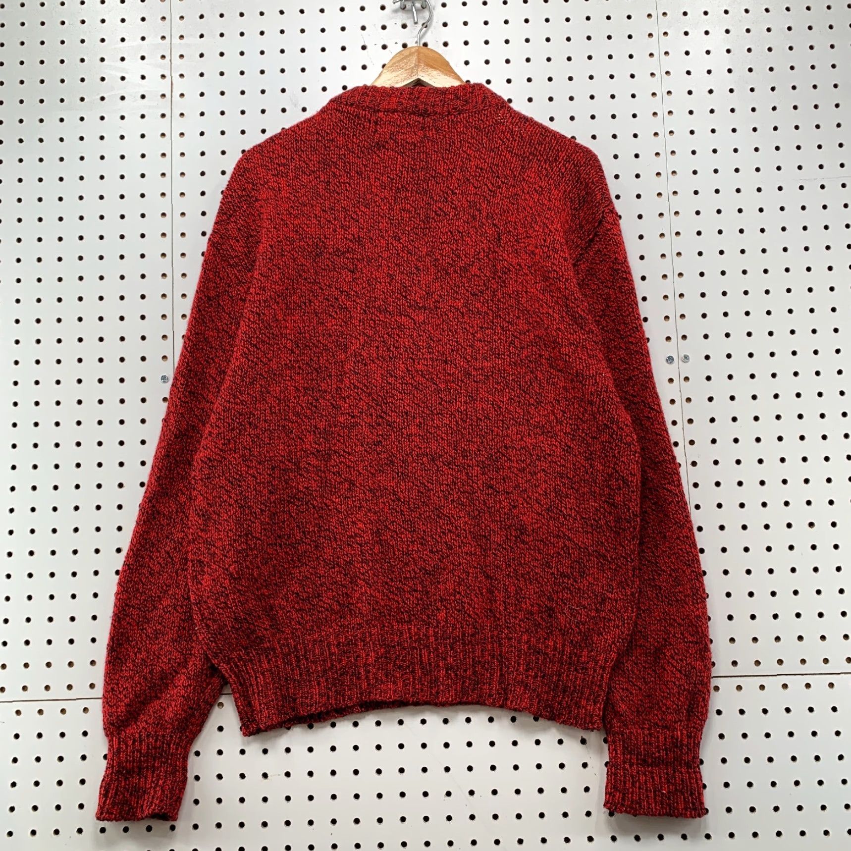 Eddie Bauer Vintage 80s Eddie Bauer Wool Knit Sweater Men’s XL Crewneck Red Casual Winter Fall Spring USA Size US XL / EU 56 / 4 - 7 Thumbnail